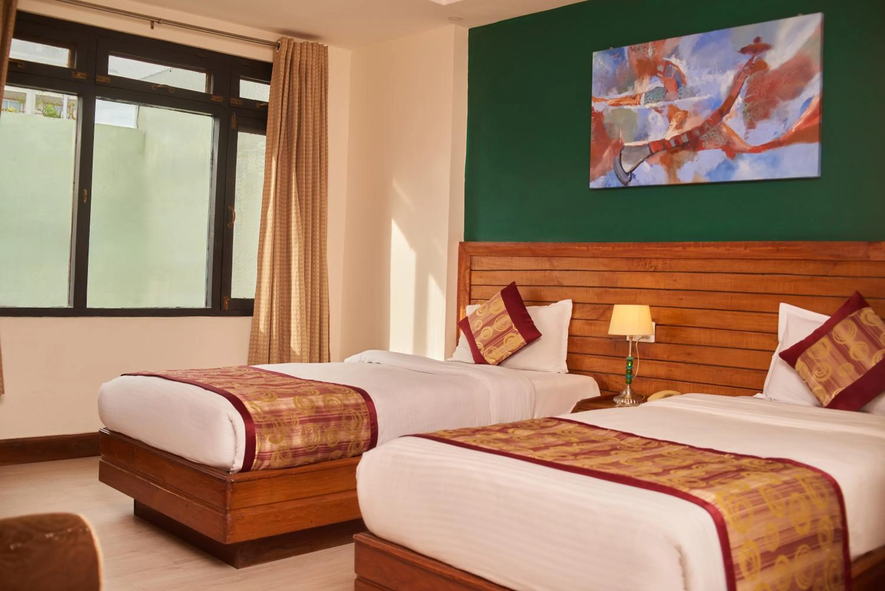 Bedroom, Bed in Hotel Tulsi