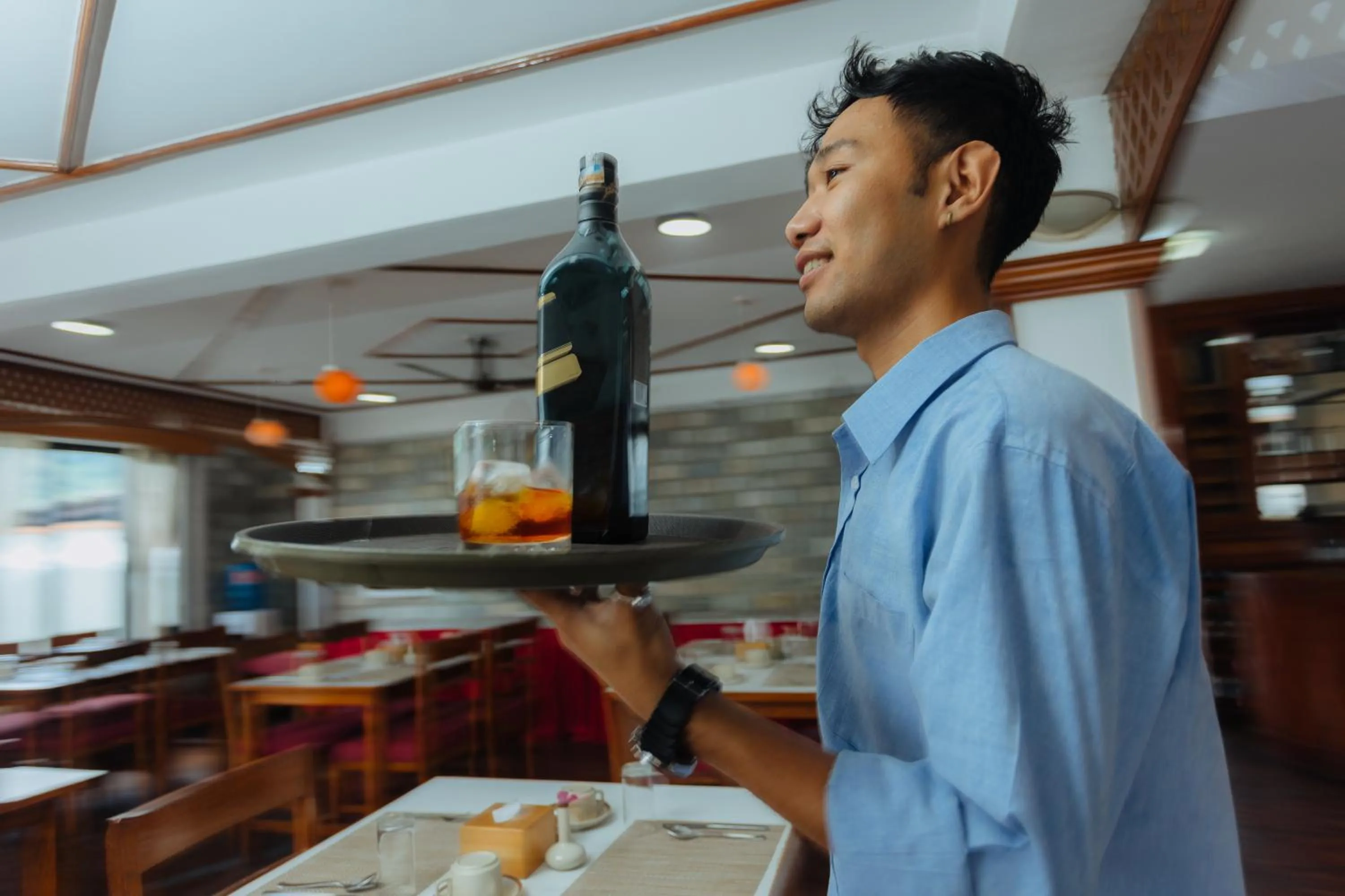 Restaurant/places to eat in Hotel Tulsi