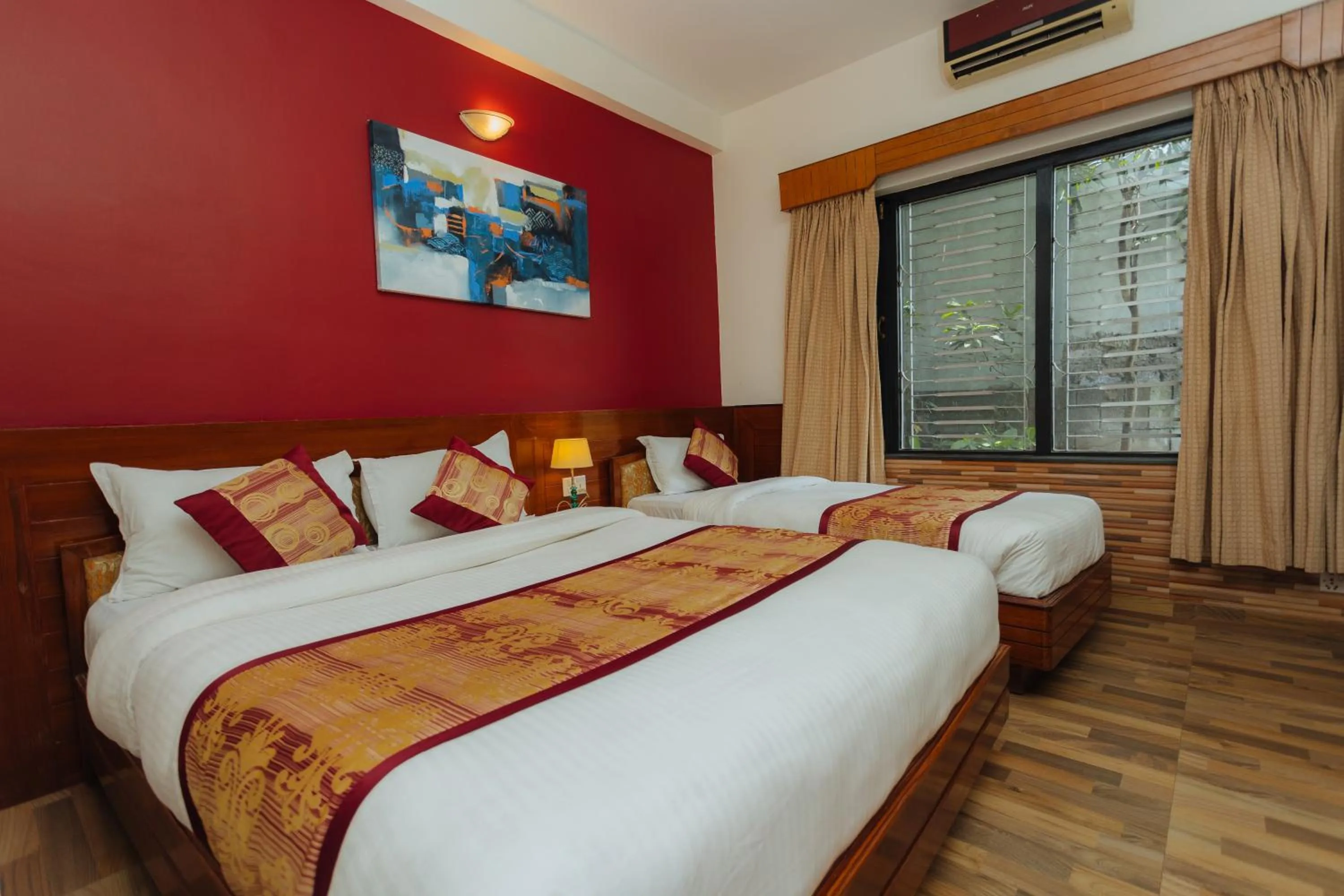 Bedroom, Bed in Hotel Tulsi