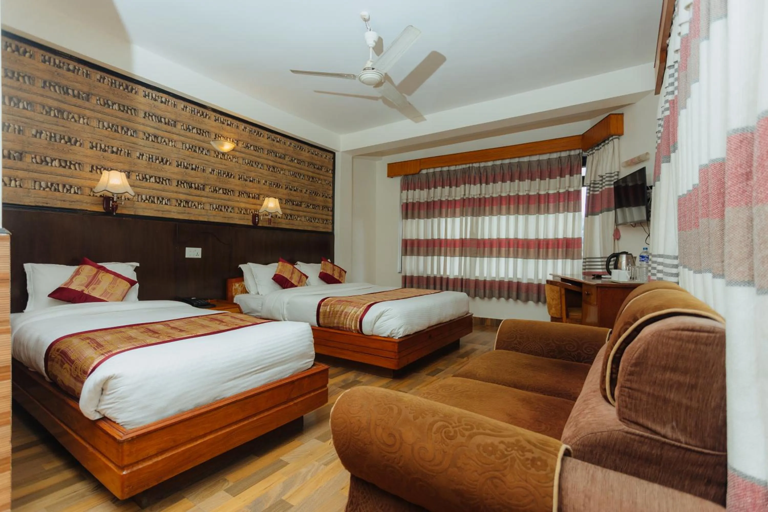 Bedroom, Bed in Hotel Tulsi