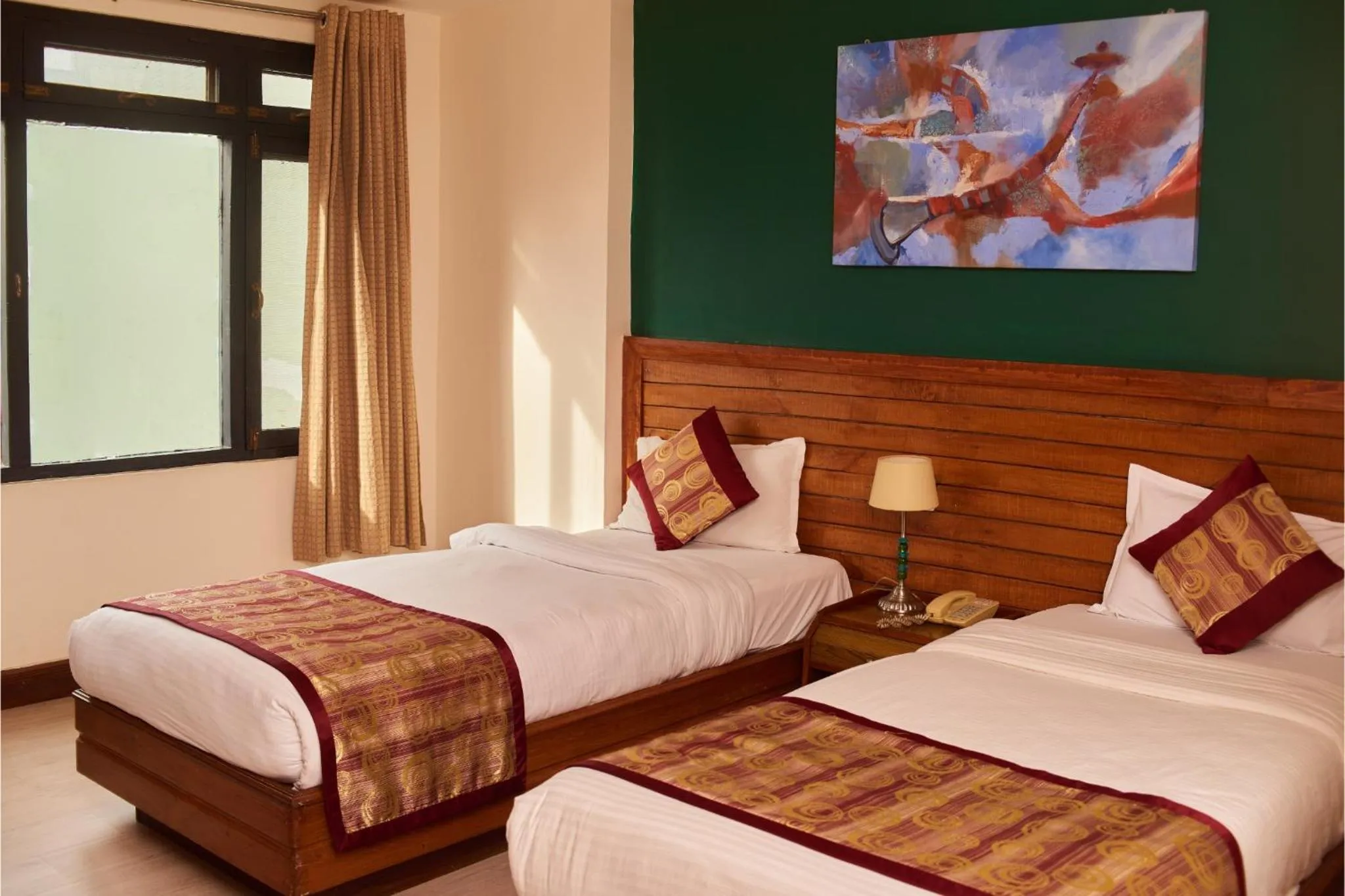 Bedroom, Bed in Hotel Tulsi