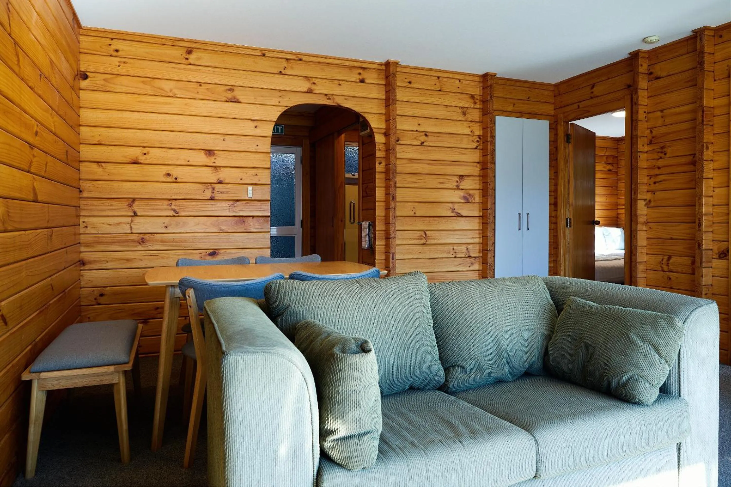 Living room in Panorama Motel