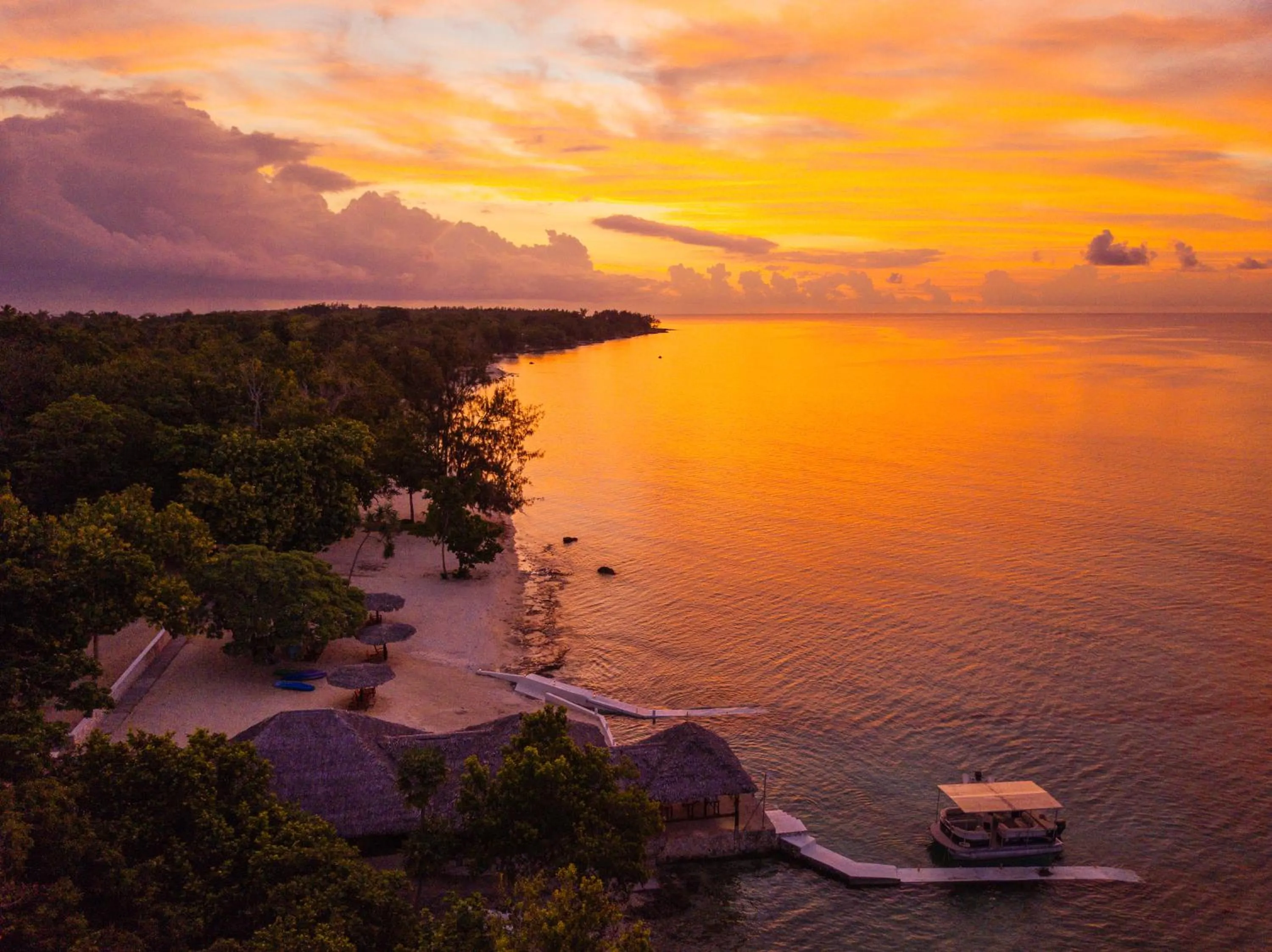 Bird's eye view in Coco Beach Resort