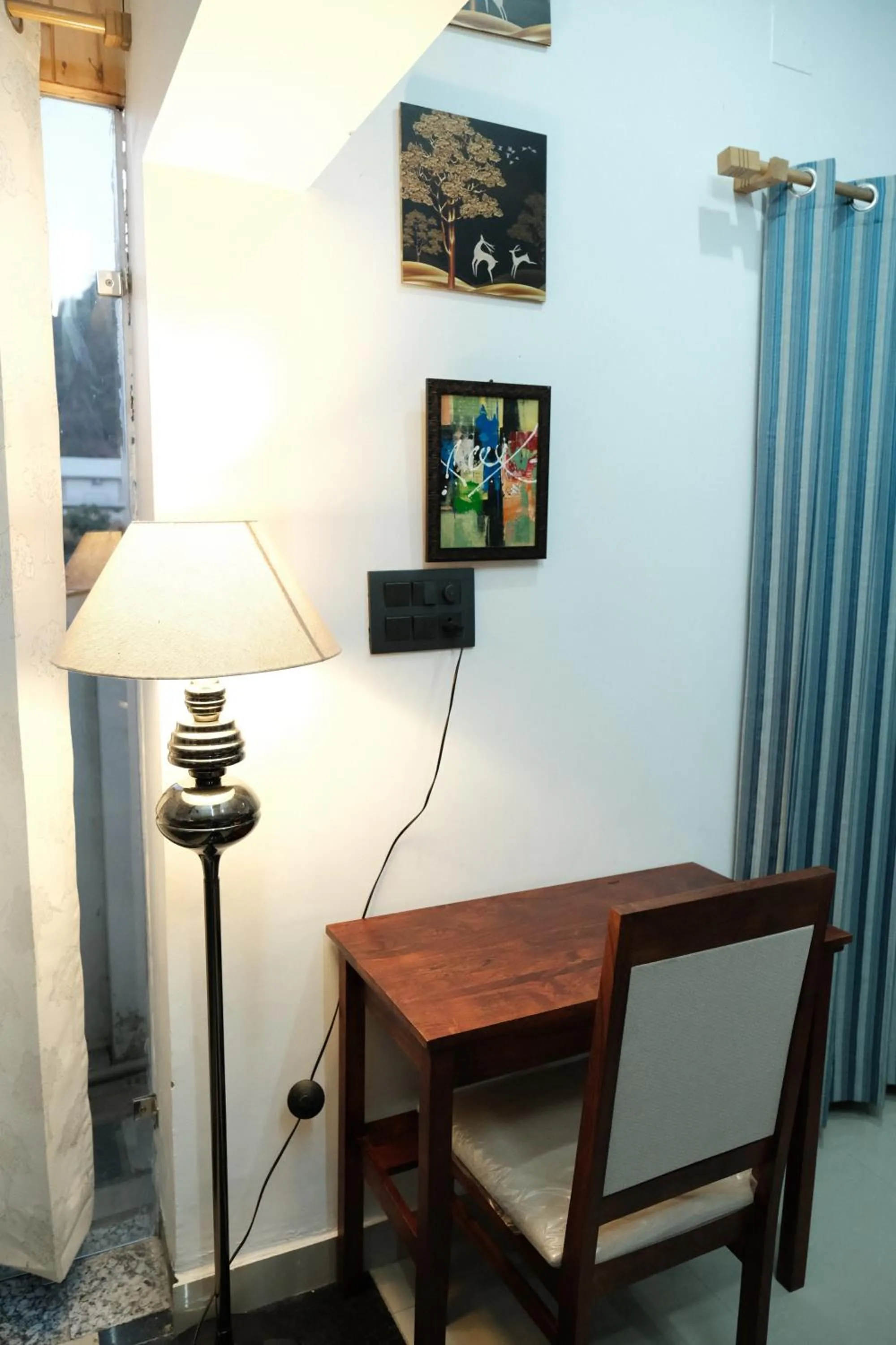 Seating area in The Bougainvillea Retreat - A Luxury Private Pool Villa in Dehradun