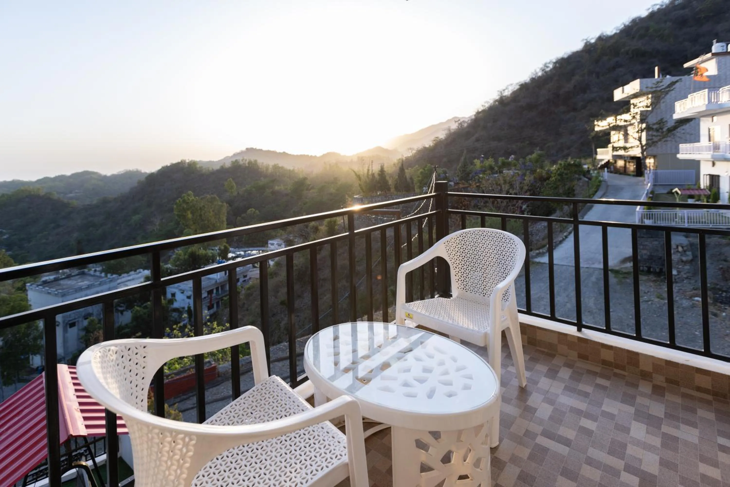 Patio in The Bougainvillea Retreat - A Luxury Private Pool Villa in Dehradun
