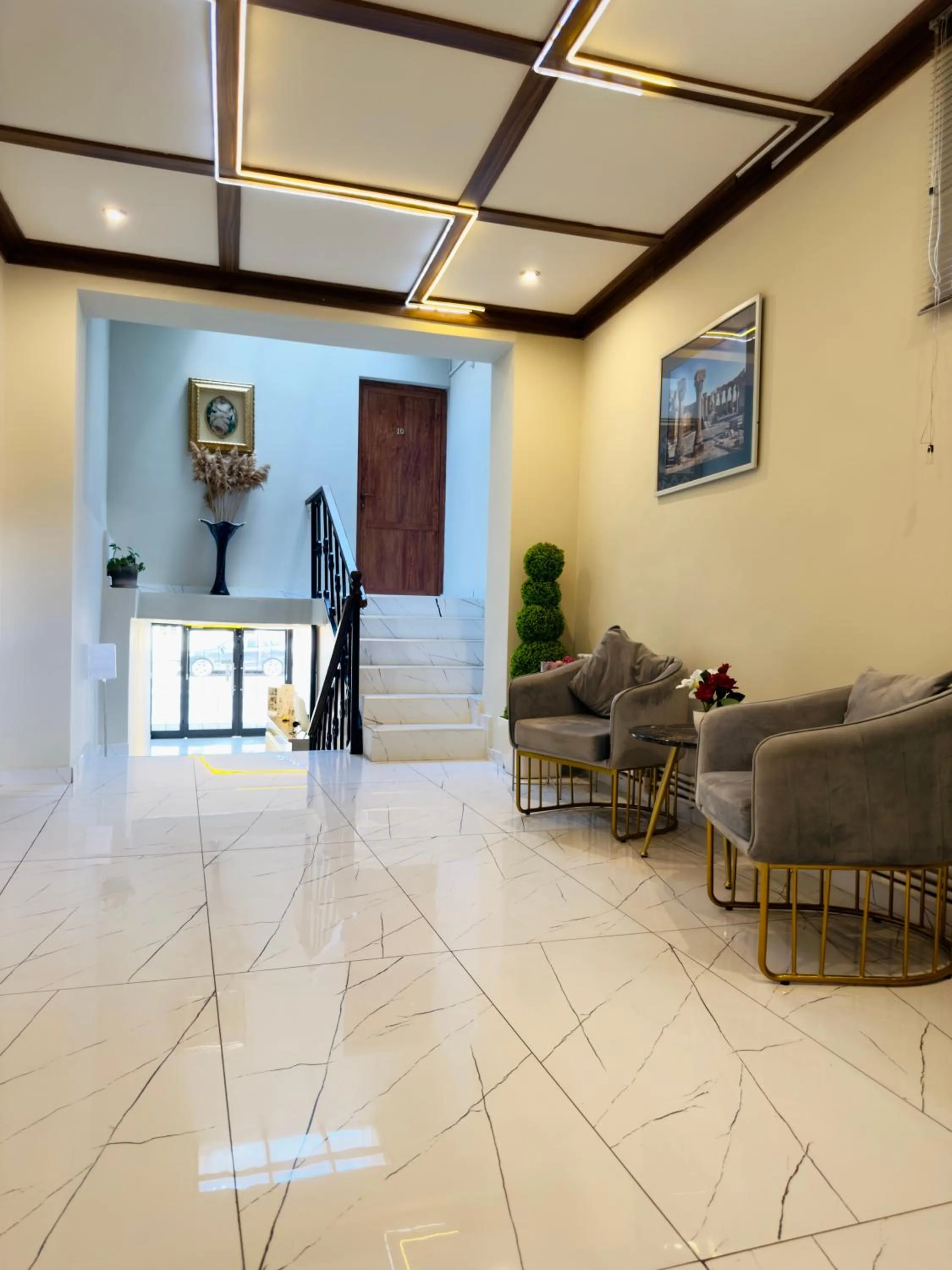 Seating area in NAVA Hotel Yerevan