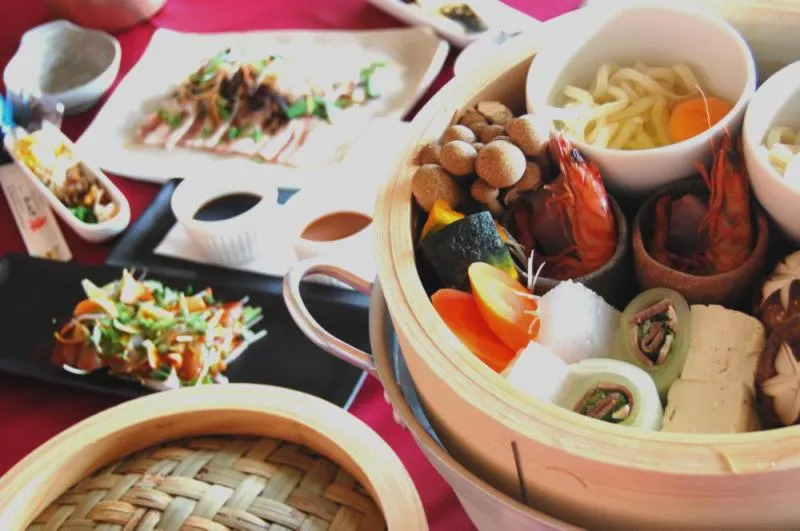 Food close-up in Amami Resort Bashayamamura