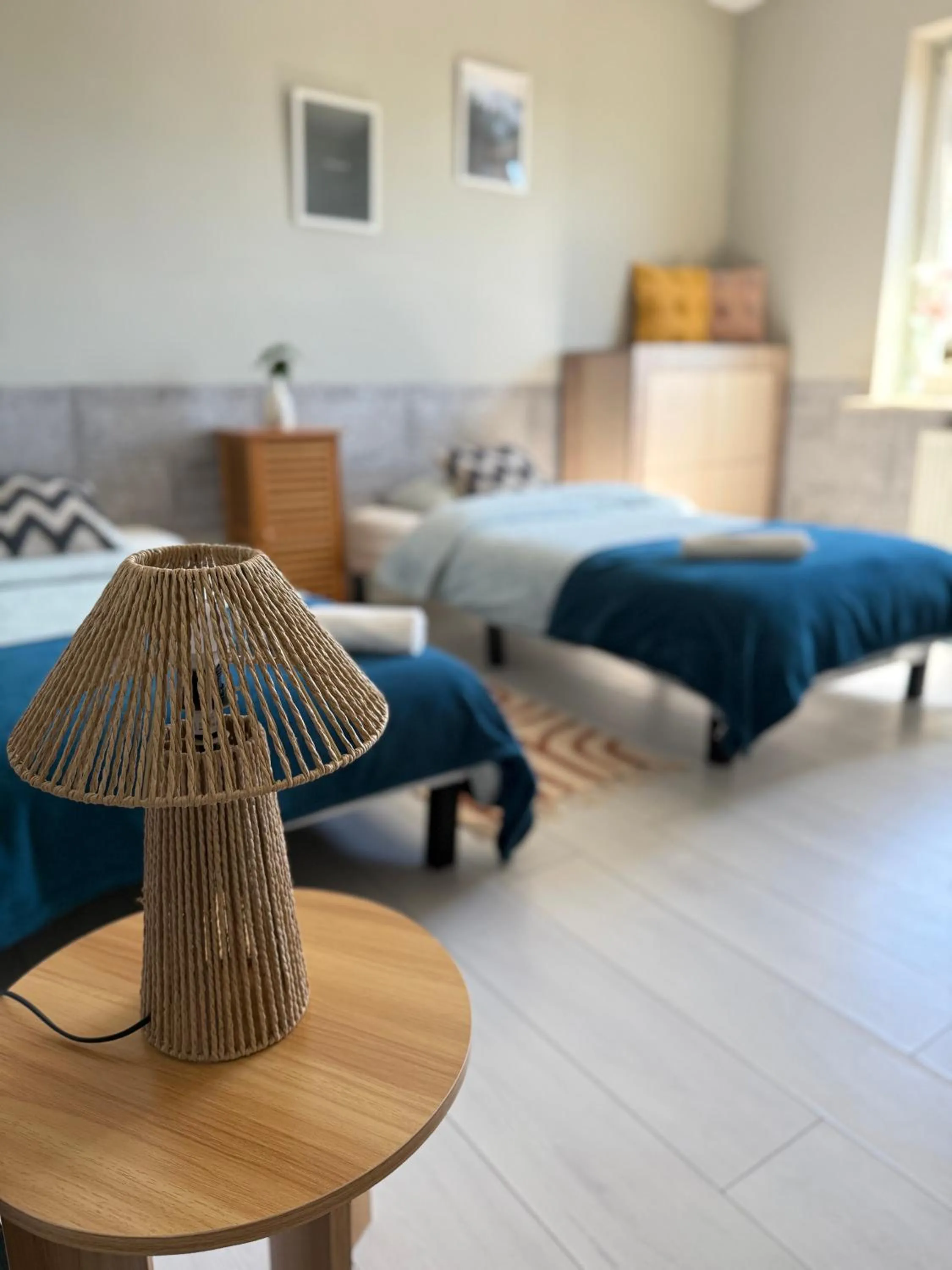 Bed in Szumi Las Bed & Breakfast