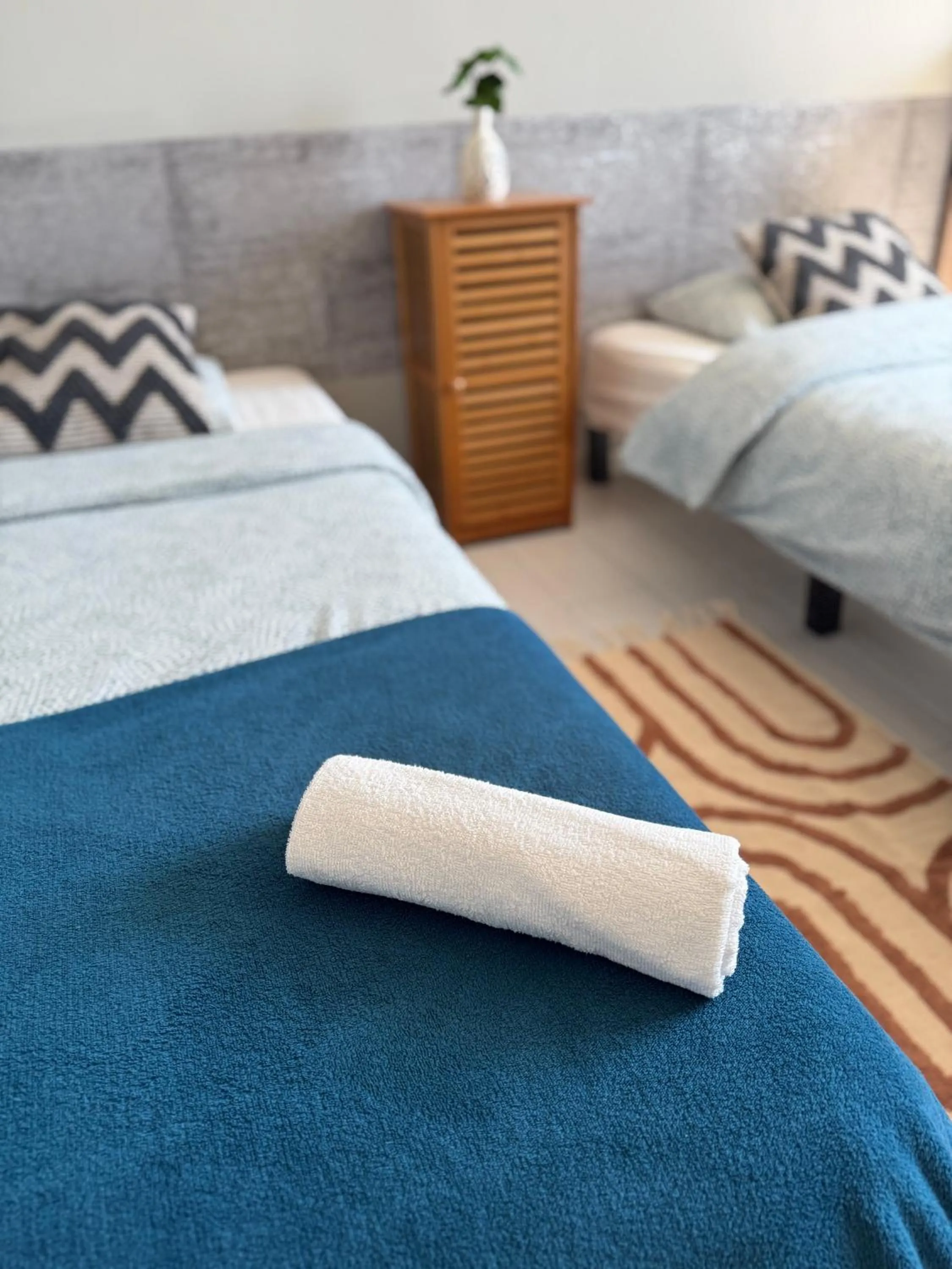 Bed in Szumi Las Bed & Breakfast