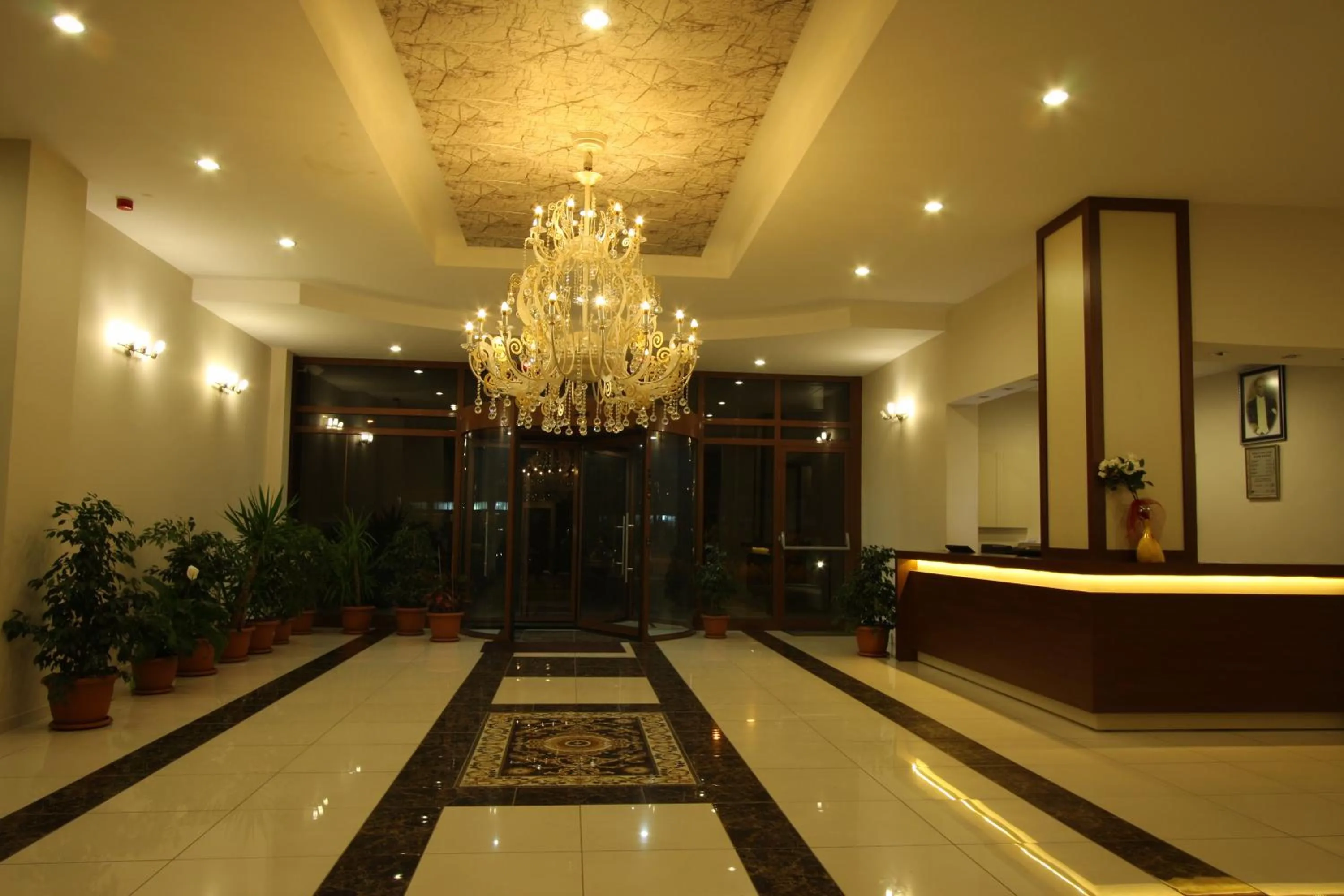 Decorative detail in Royal Bilgic Hotel