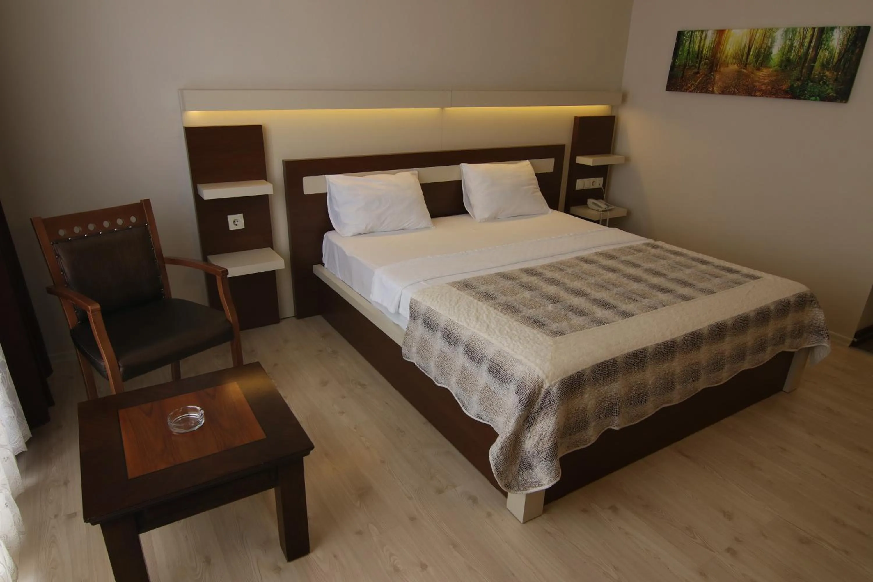 Decorative detail, Bed in Royal Bilgic Hotel