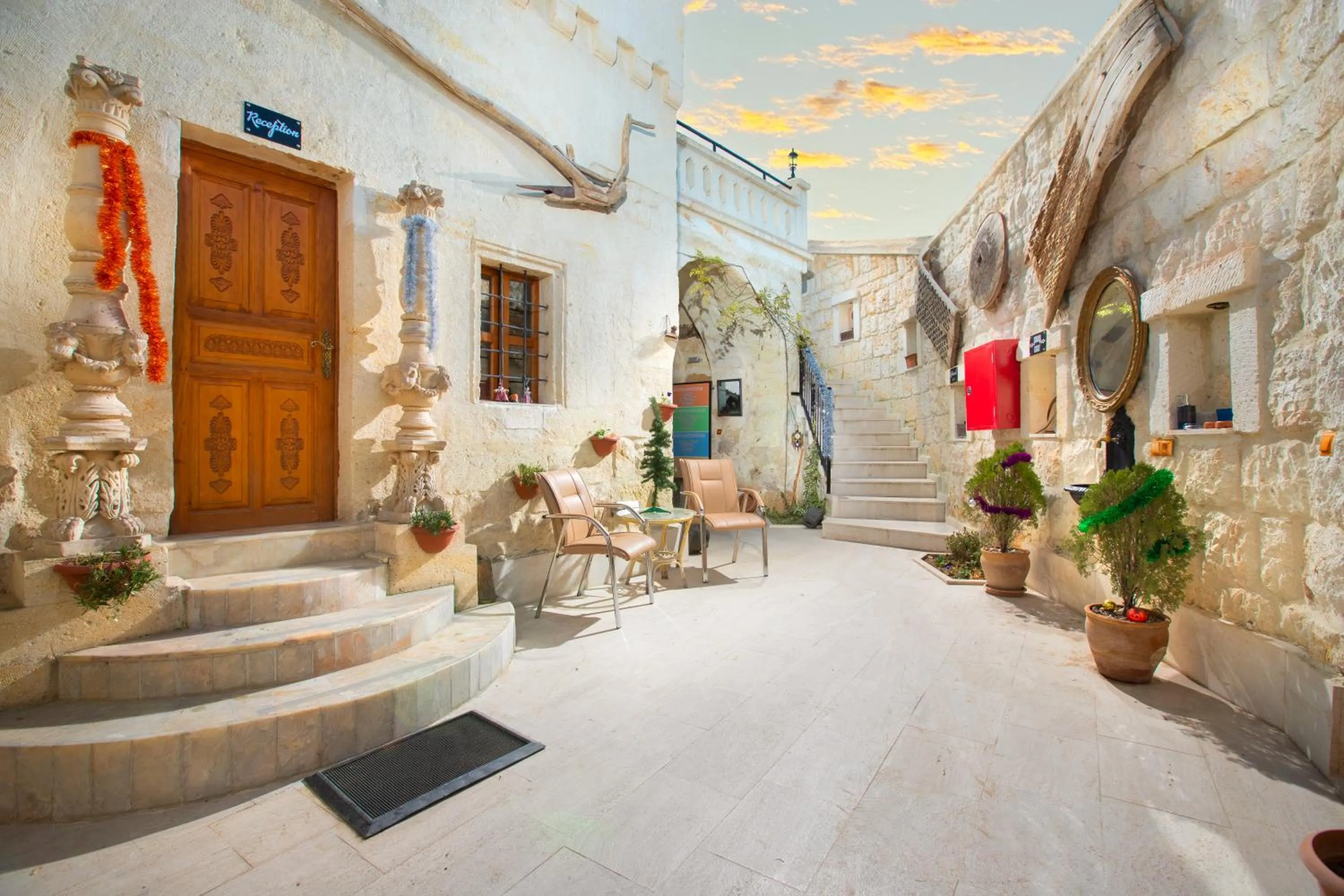 Facade/entrance in Romantic Cave Hotel