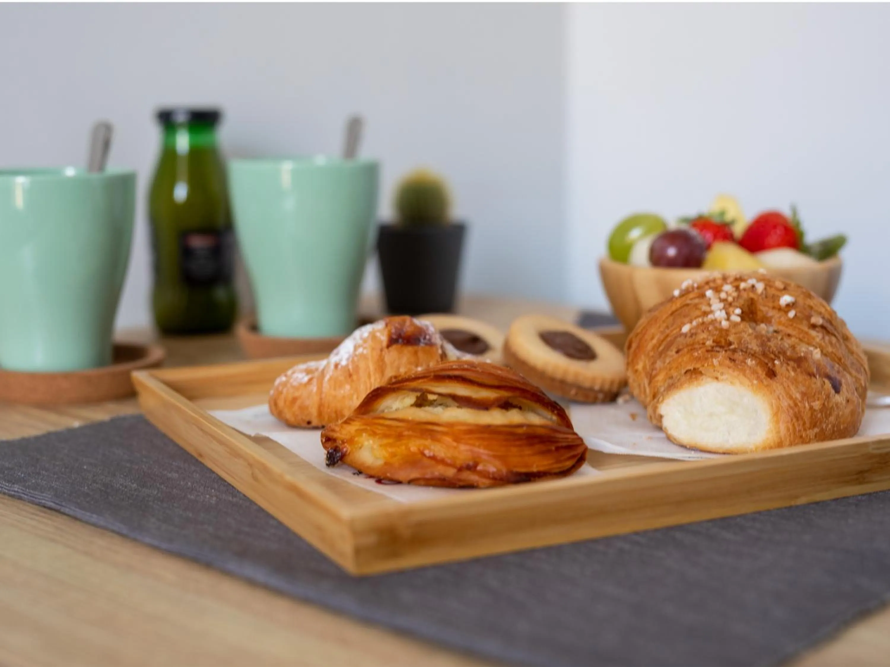 Food close-up in Nartè Rooms