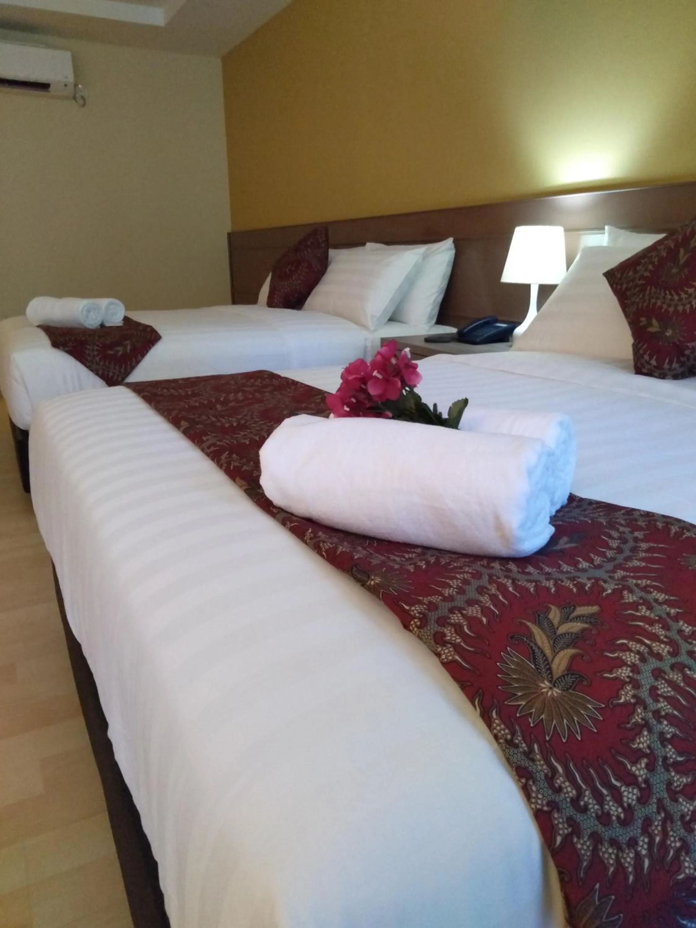 View (from property/room), Bed in TEMU PRIMULA