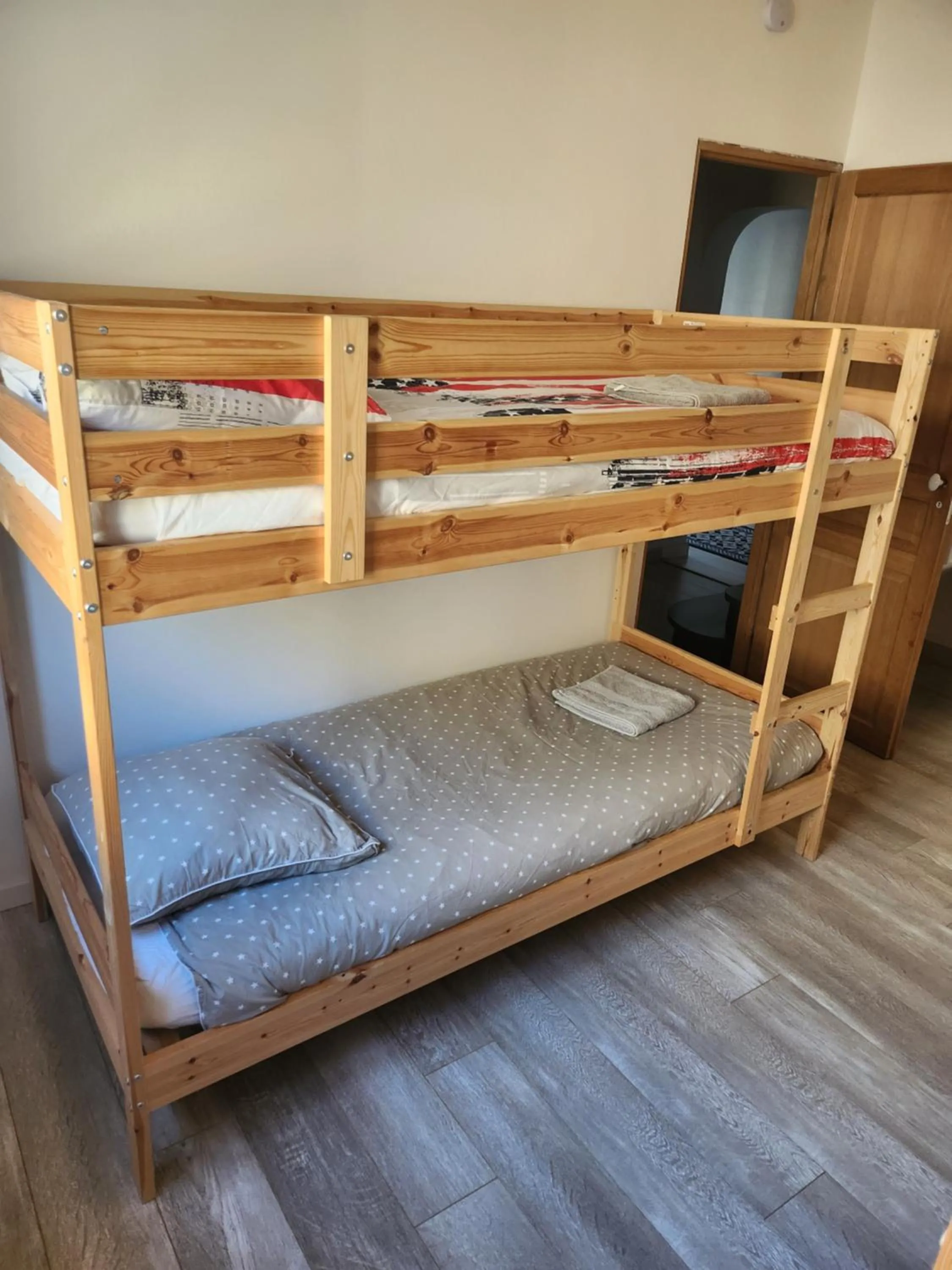 Bedroom, Bed in La villa de Fleury