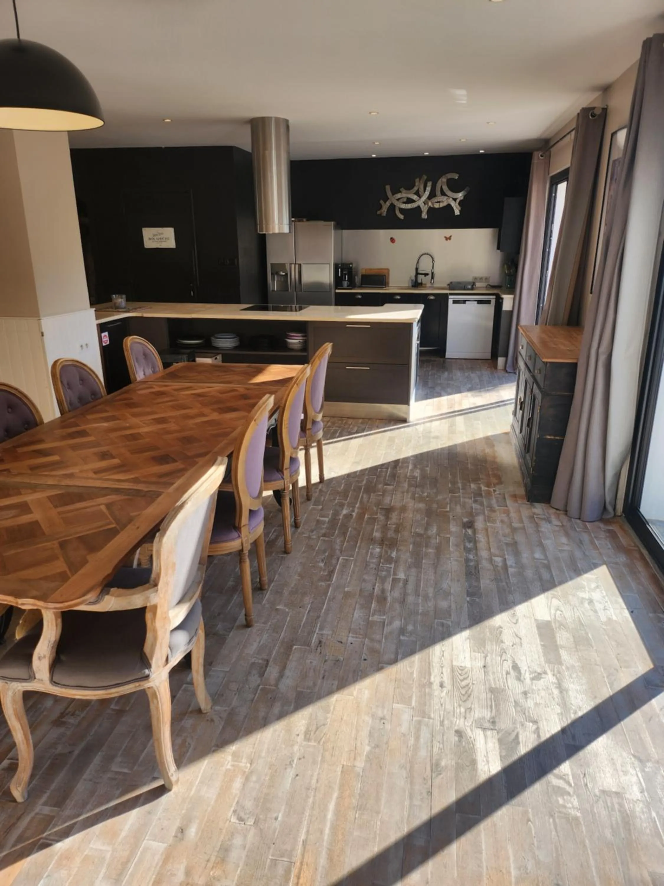 Living room in La villa de Fleury