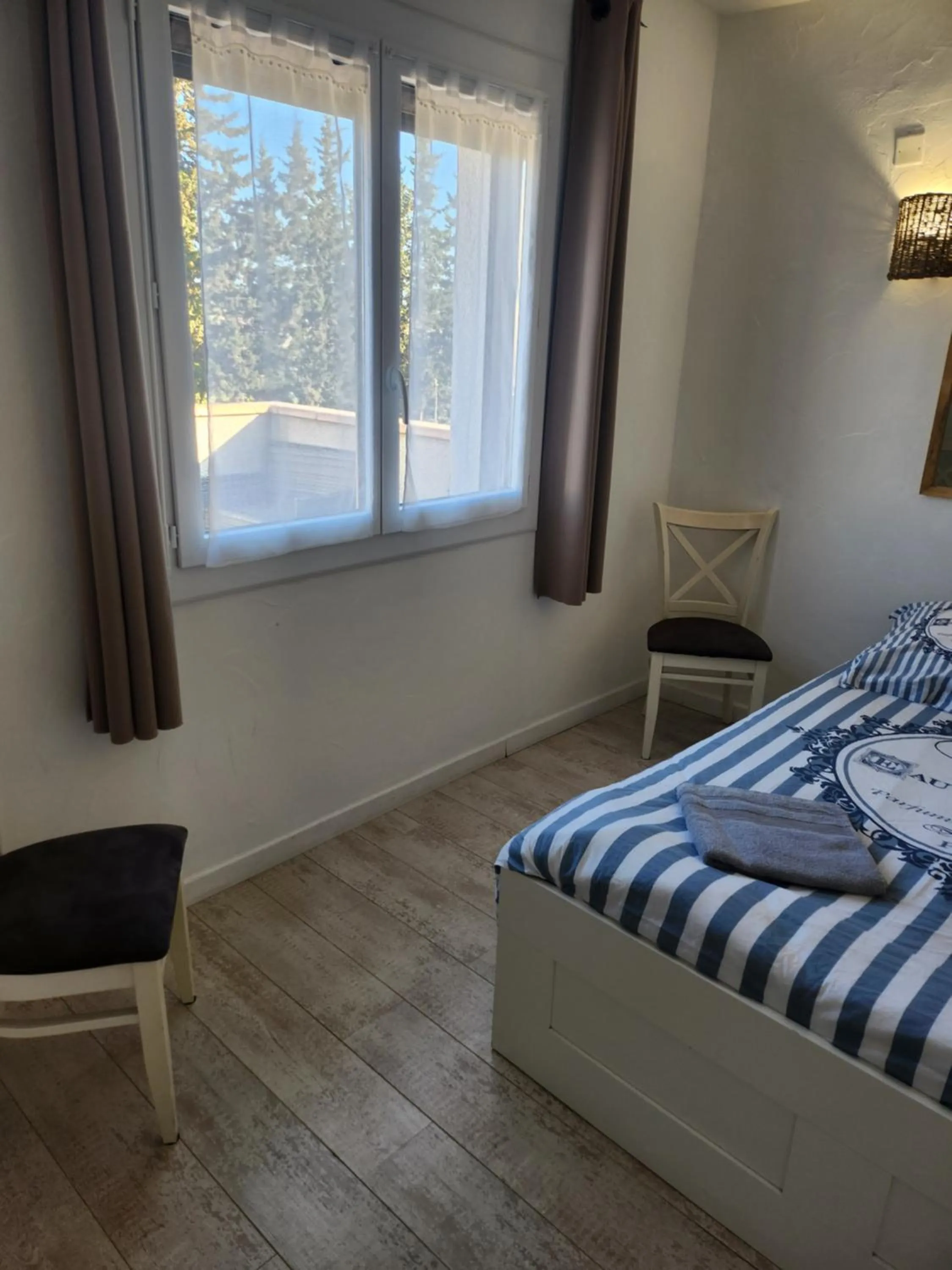 Bedroom, Bed in La villa de Fleury