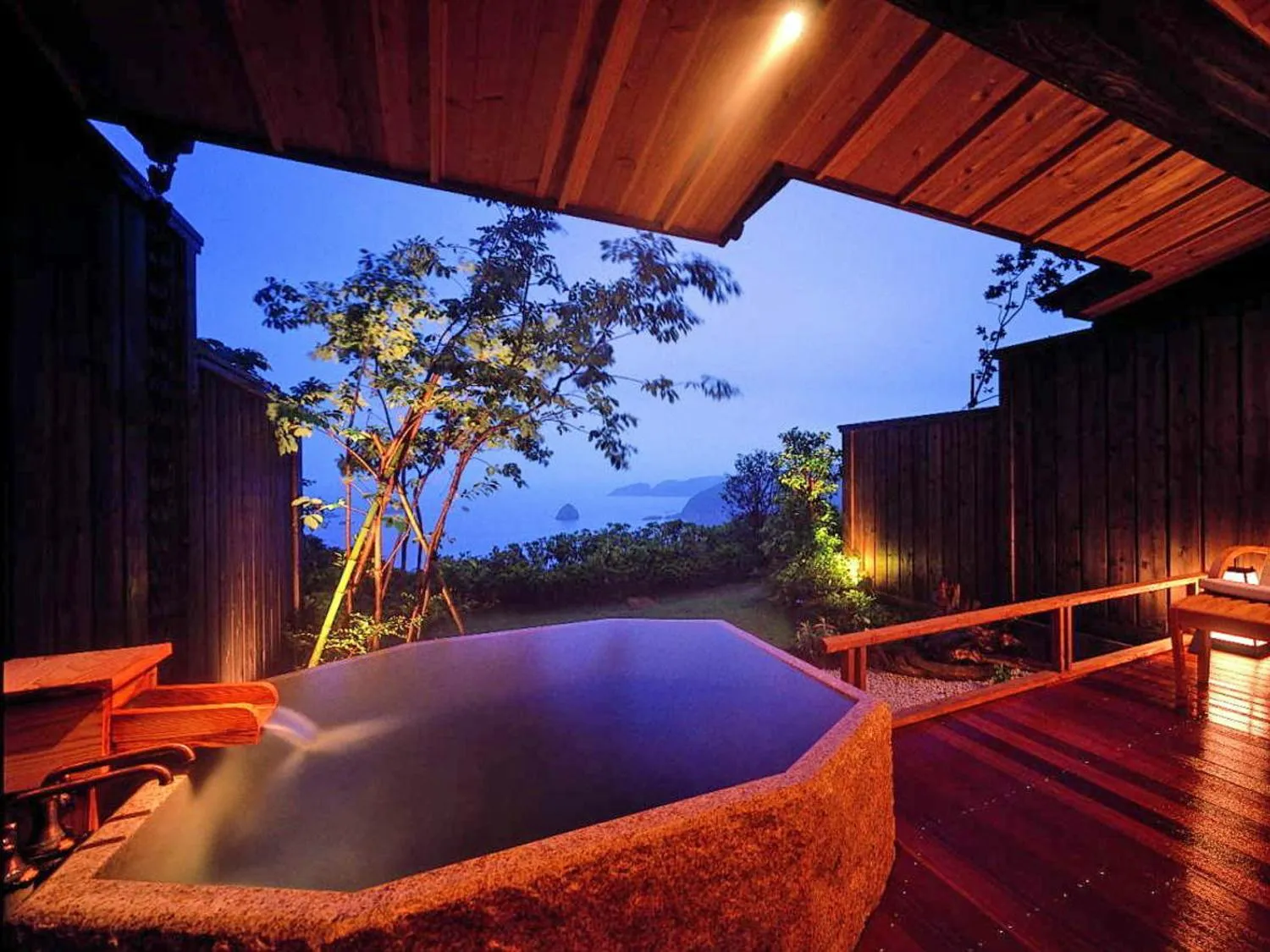 Hot Spring Bath in Shimoda View Hotel