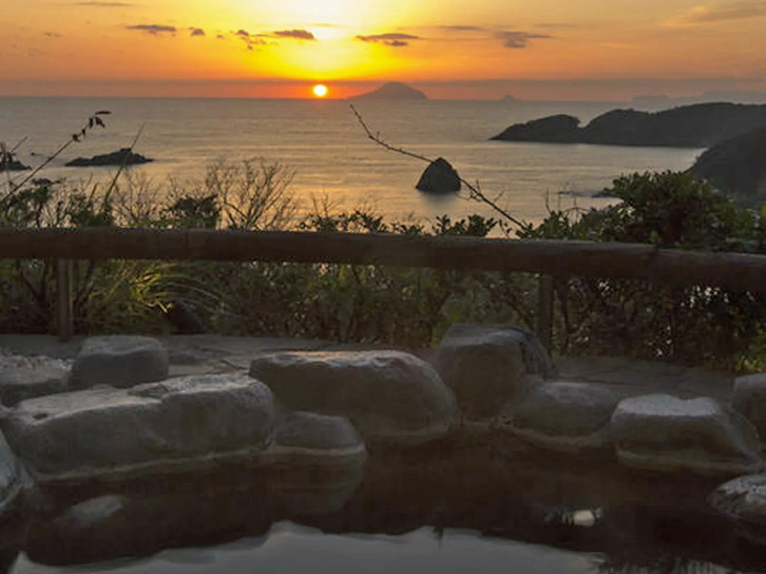 Hot Spring Bath in Shimoda View Hotel
