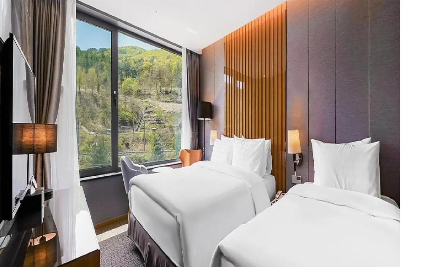 Bed in Traum Valley Hotel - formerly jeongseon intoraon hotel
