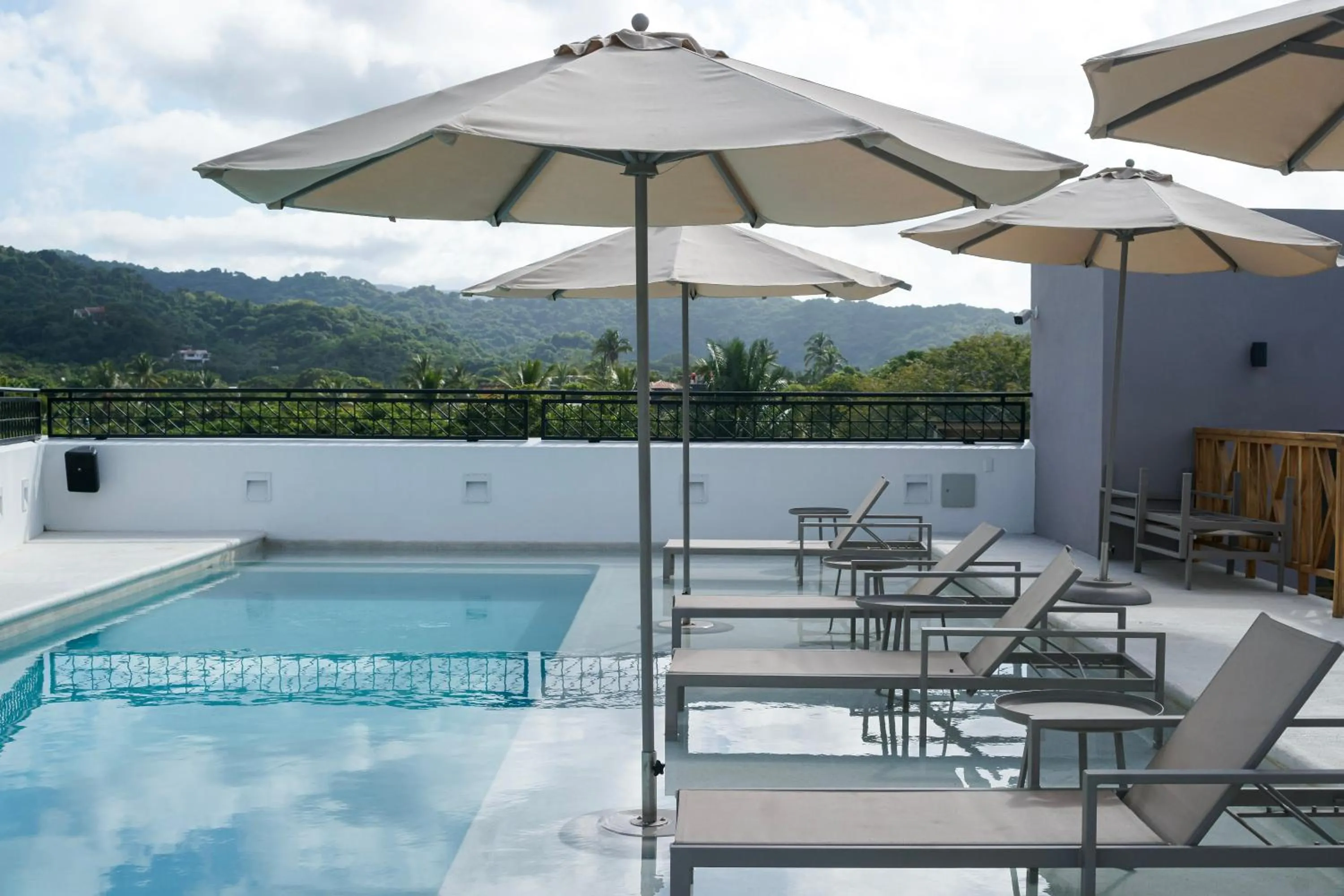 Pool view in Ximena Hotel Boutique