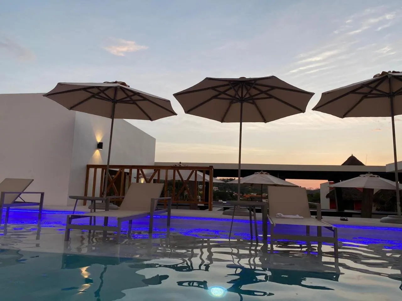 Swimming pool in Ximena Hotel Boutique