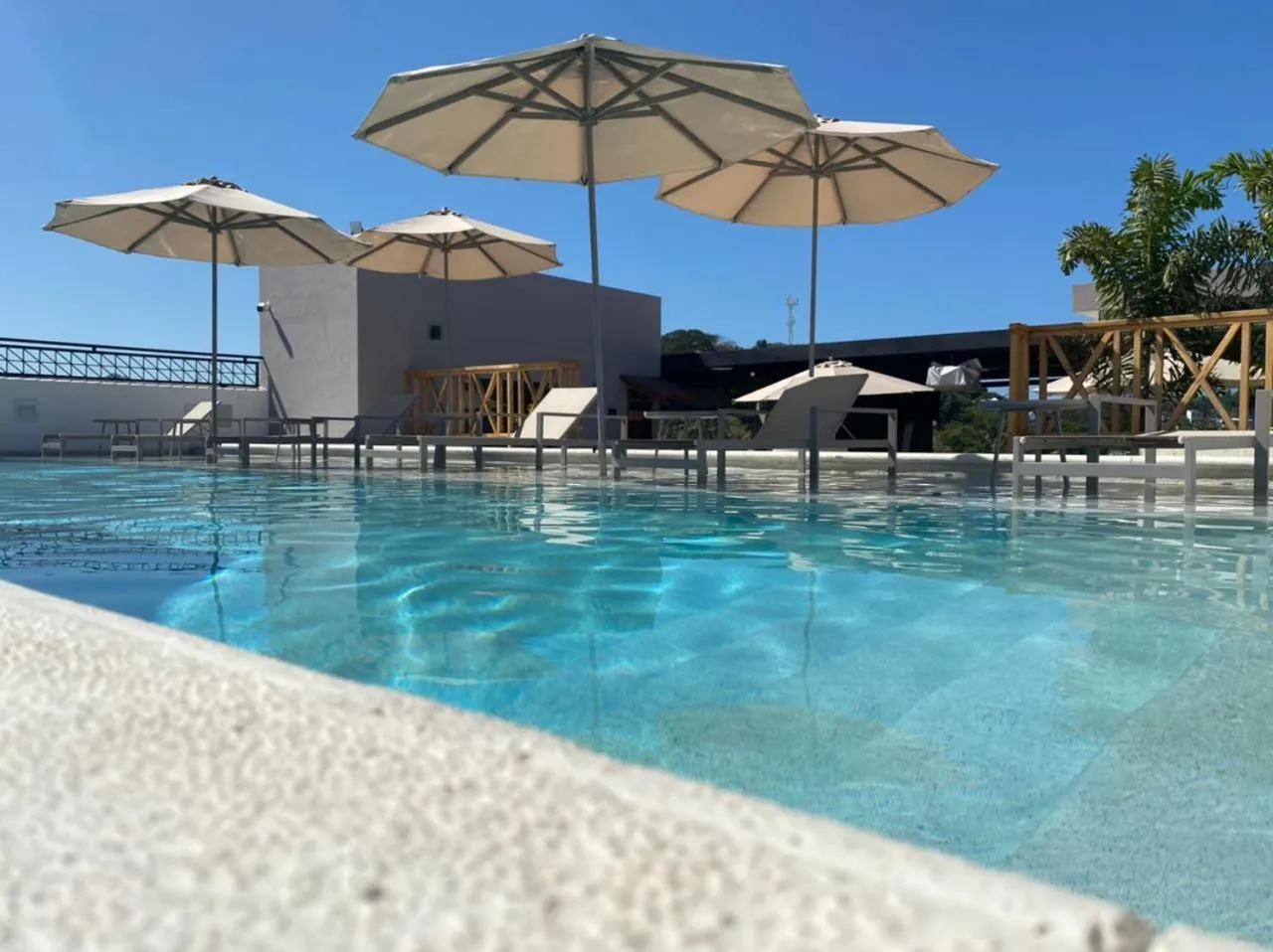 Pool view in Ximena Hotel Boutique