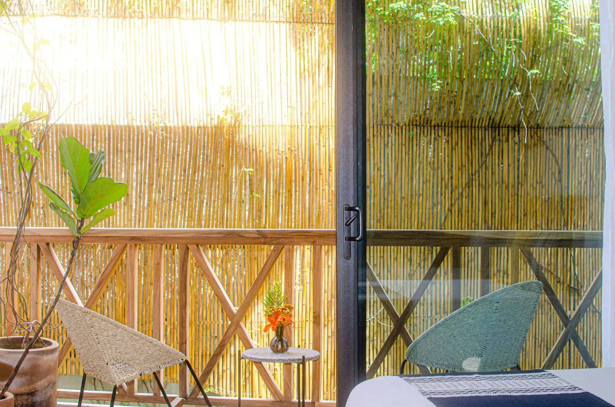 Balcony/Terrace in Ximena Hotel Boutique