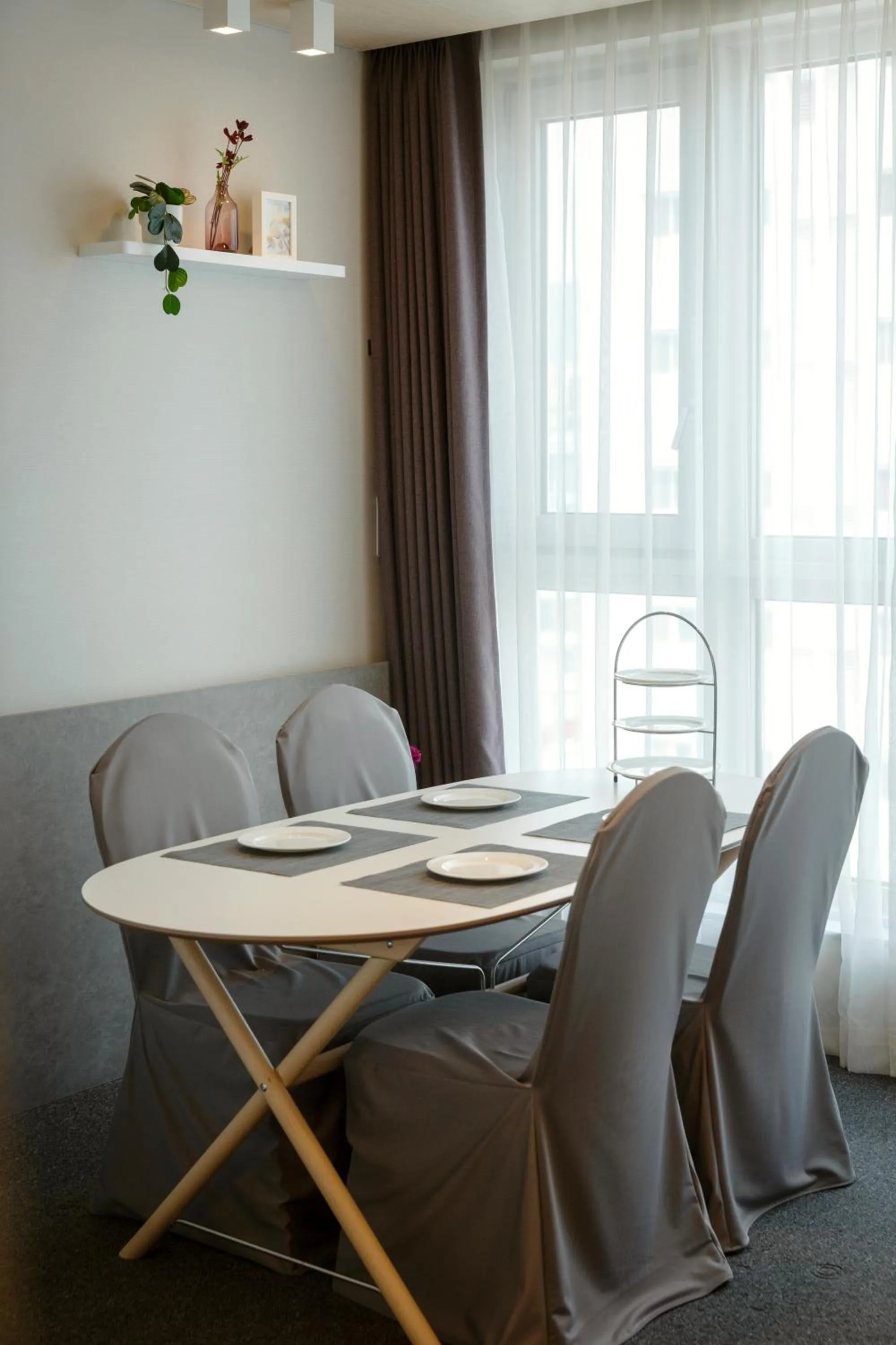 Dining area in Grand City Hotel Changwon