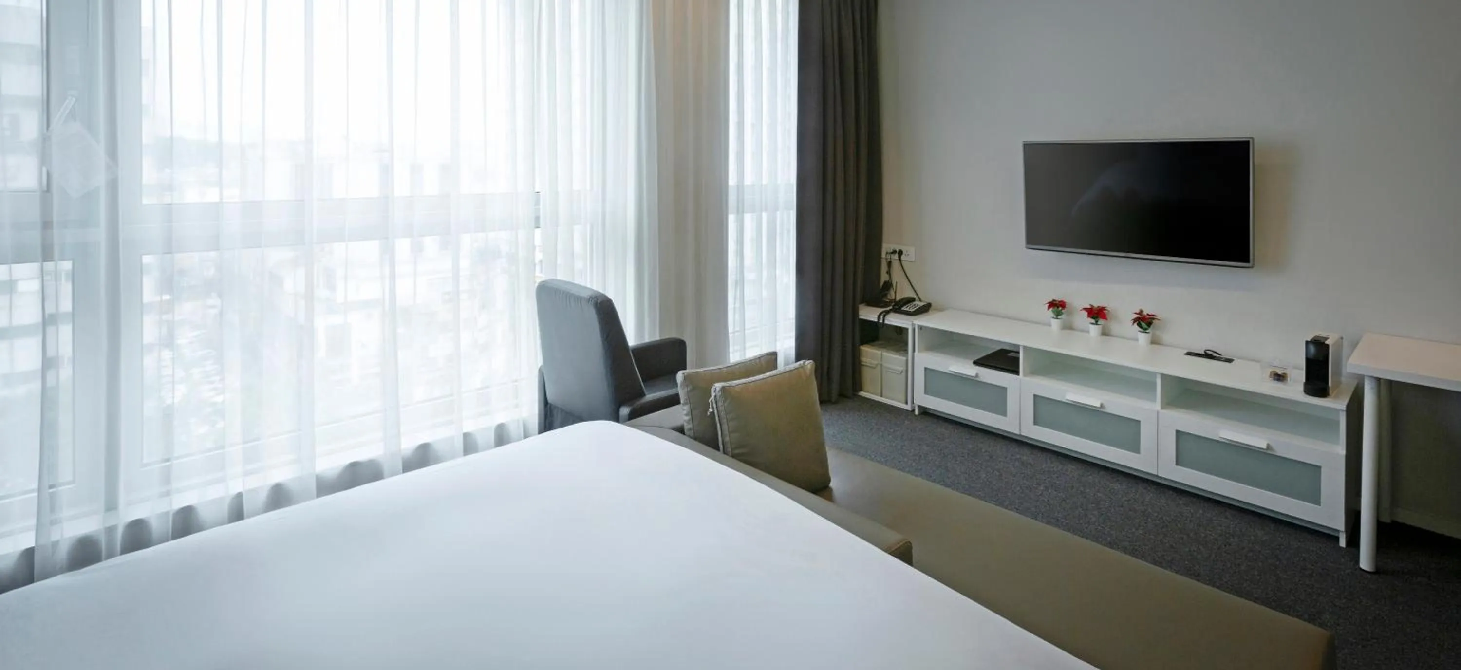 Bedroom, Bed in Grand City Hotel Changwon