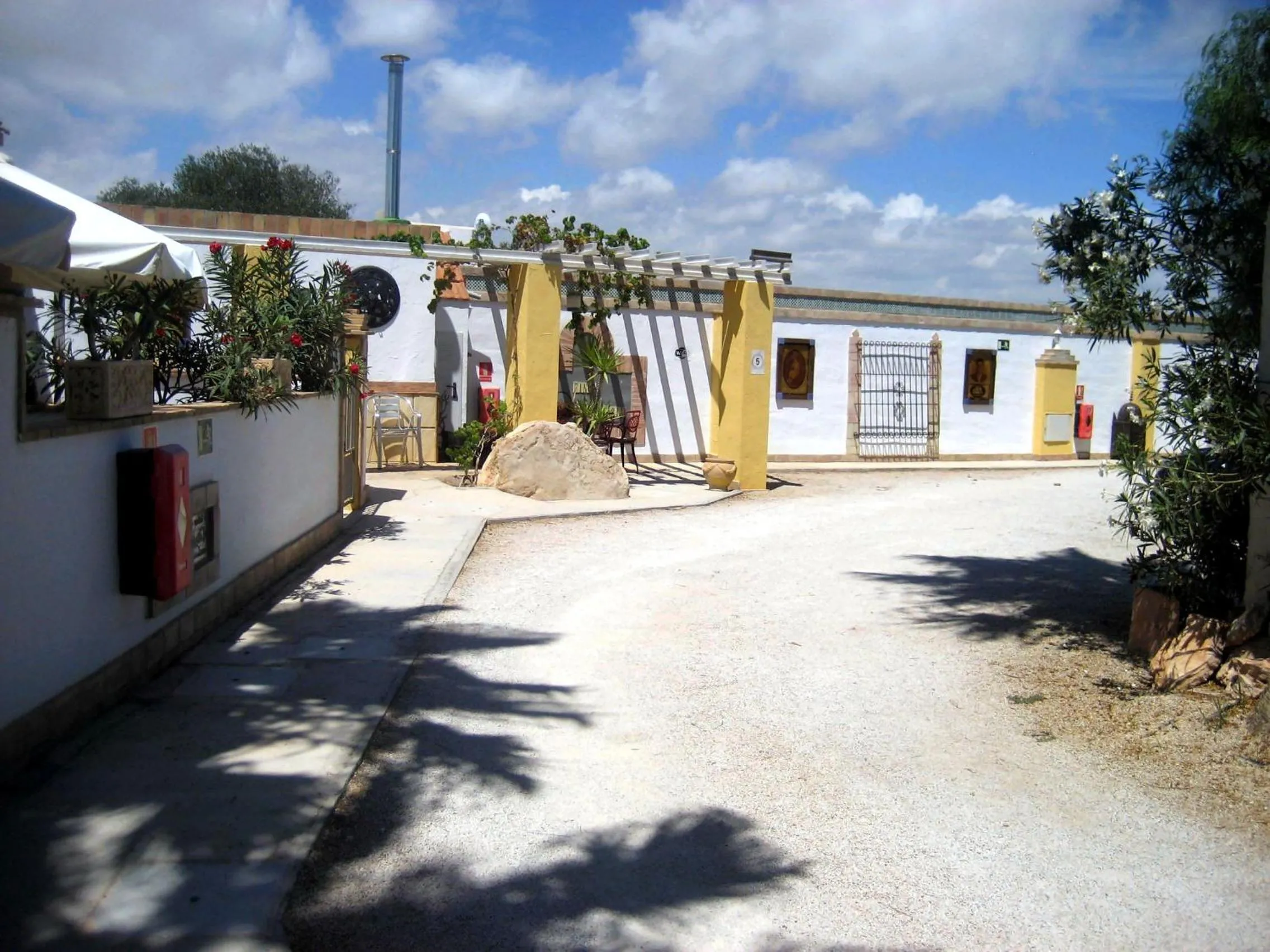 Facade/entrance in Finca Doña Sofia Maria