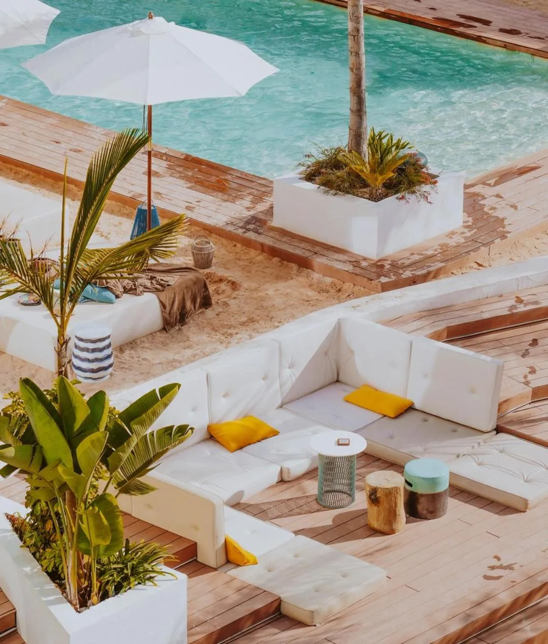 Swimming pool in Nativo Hotel Ibiza