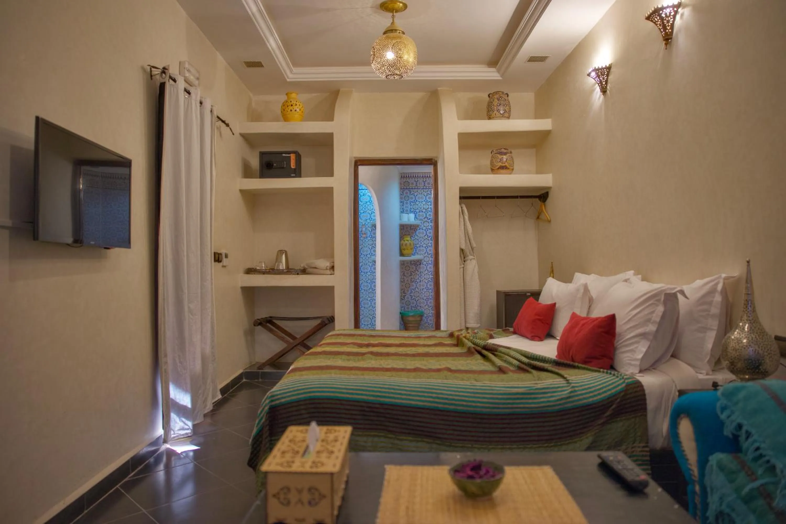 Bed in Riad Tama & spa