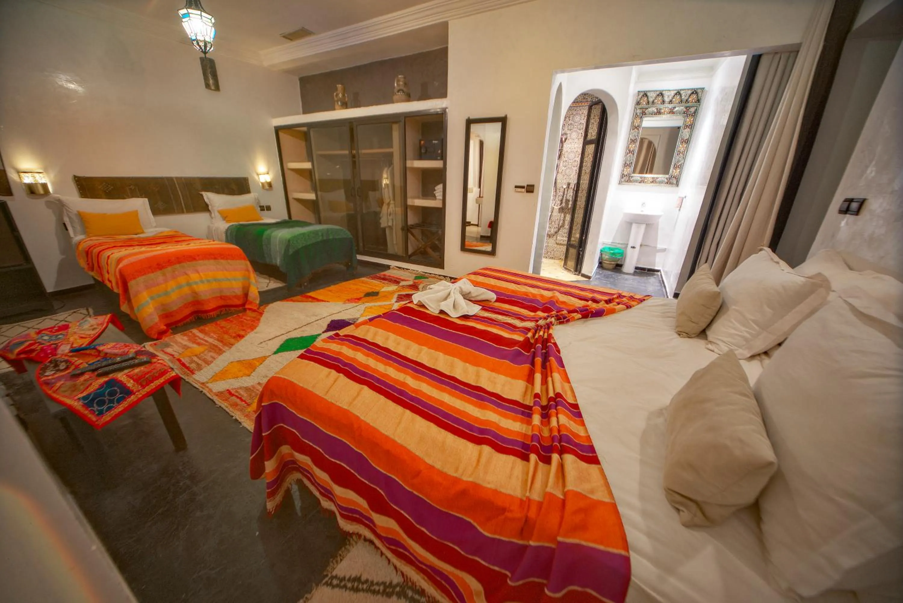 Bed in Riad Tama & spa