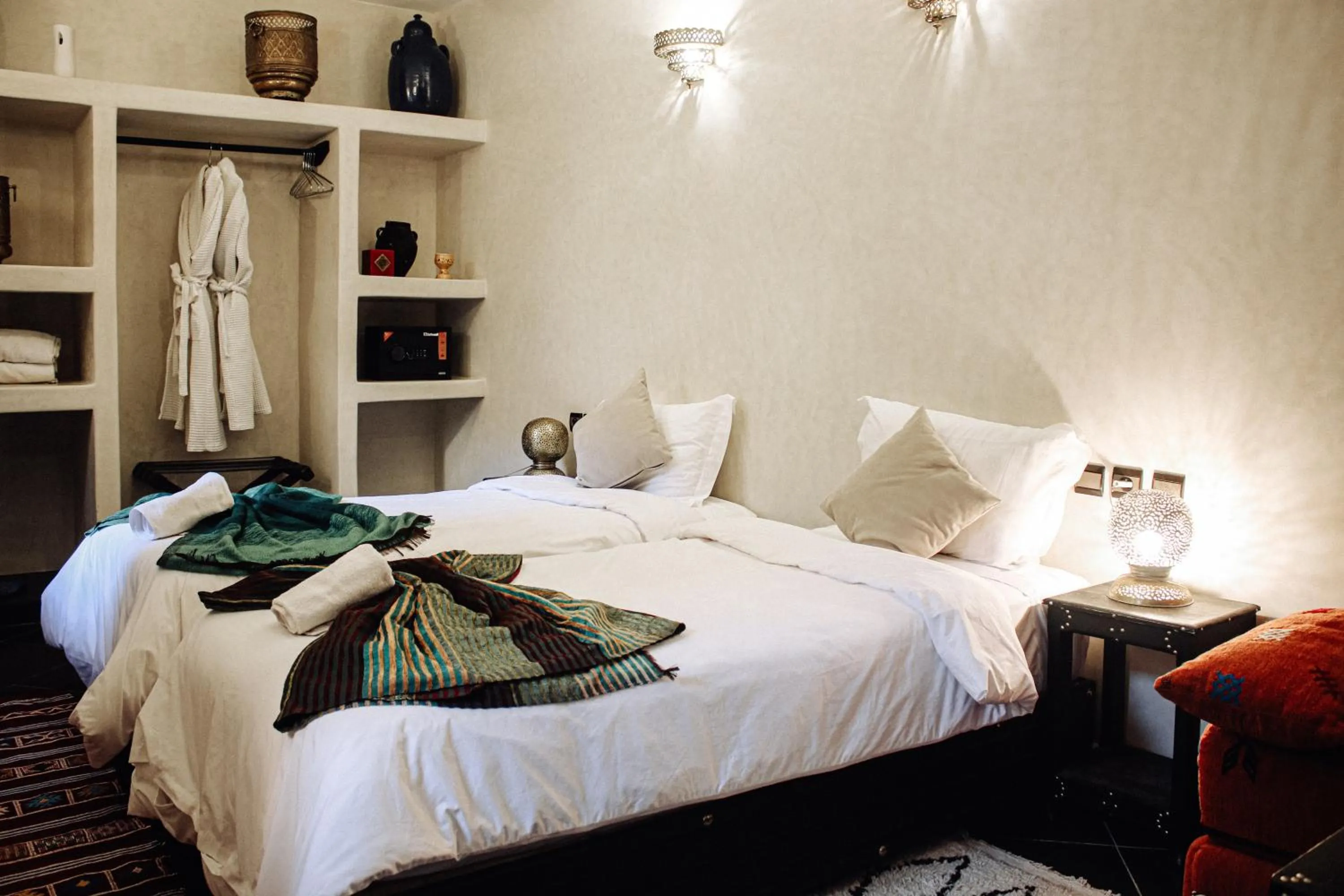 Bed in Riad Tama & spa