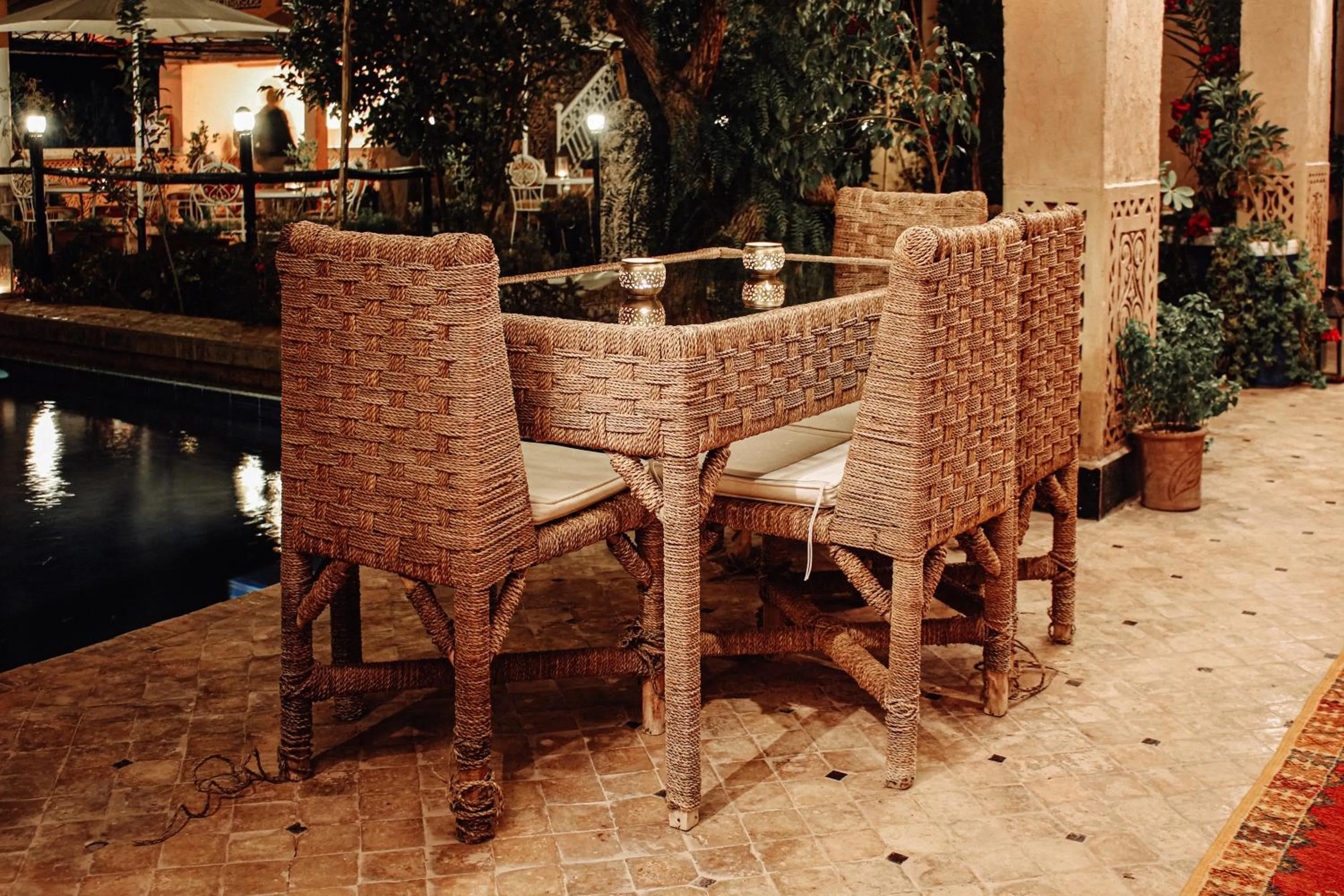 Garden view in Riad Tama & spa