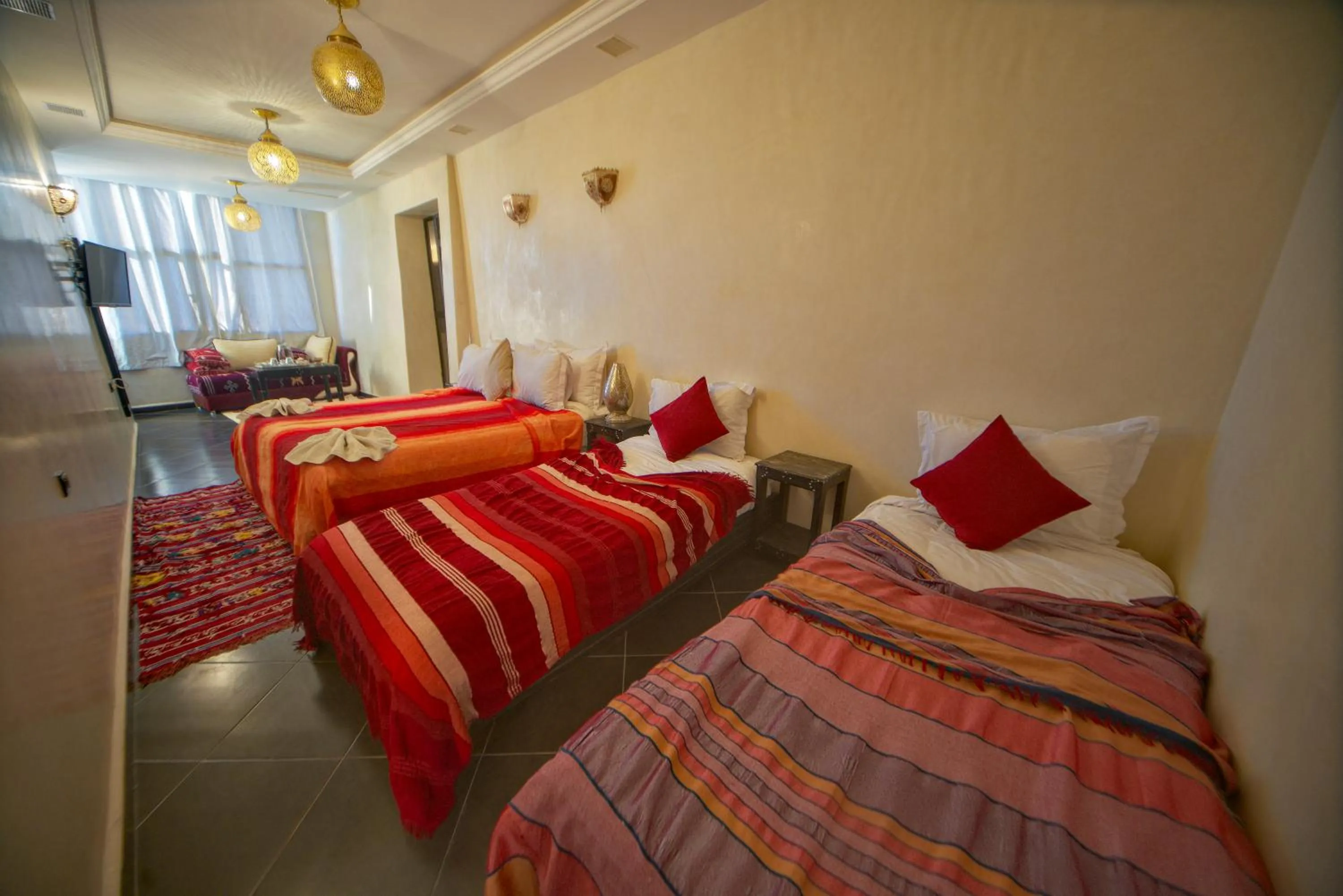 Bed in Riad Tama & spa