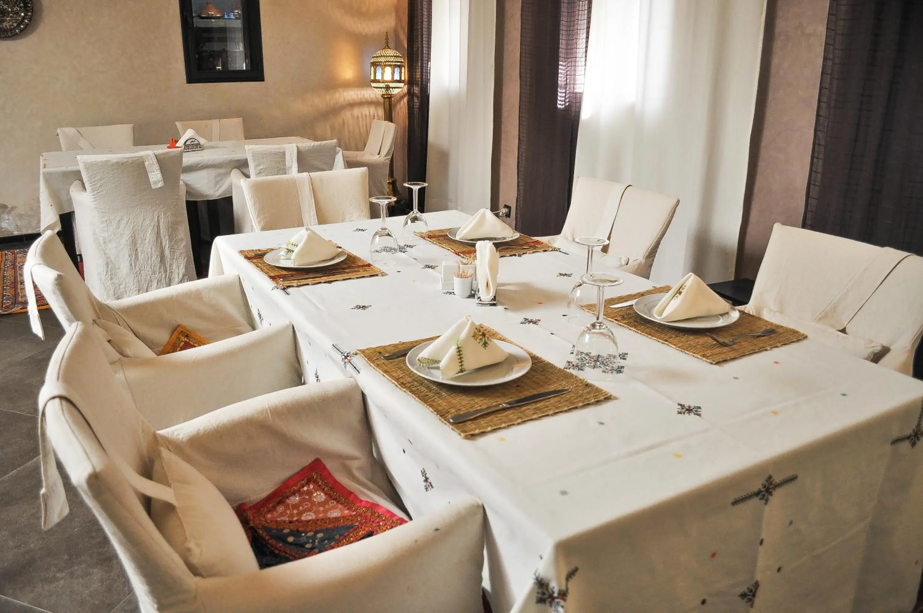 Restaurant/places to eat in Riad Tama & spa