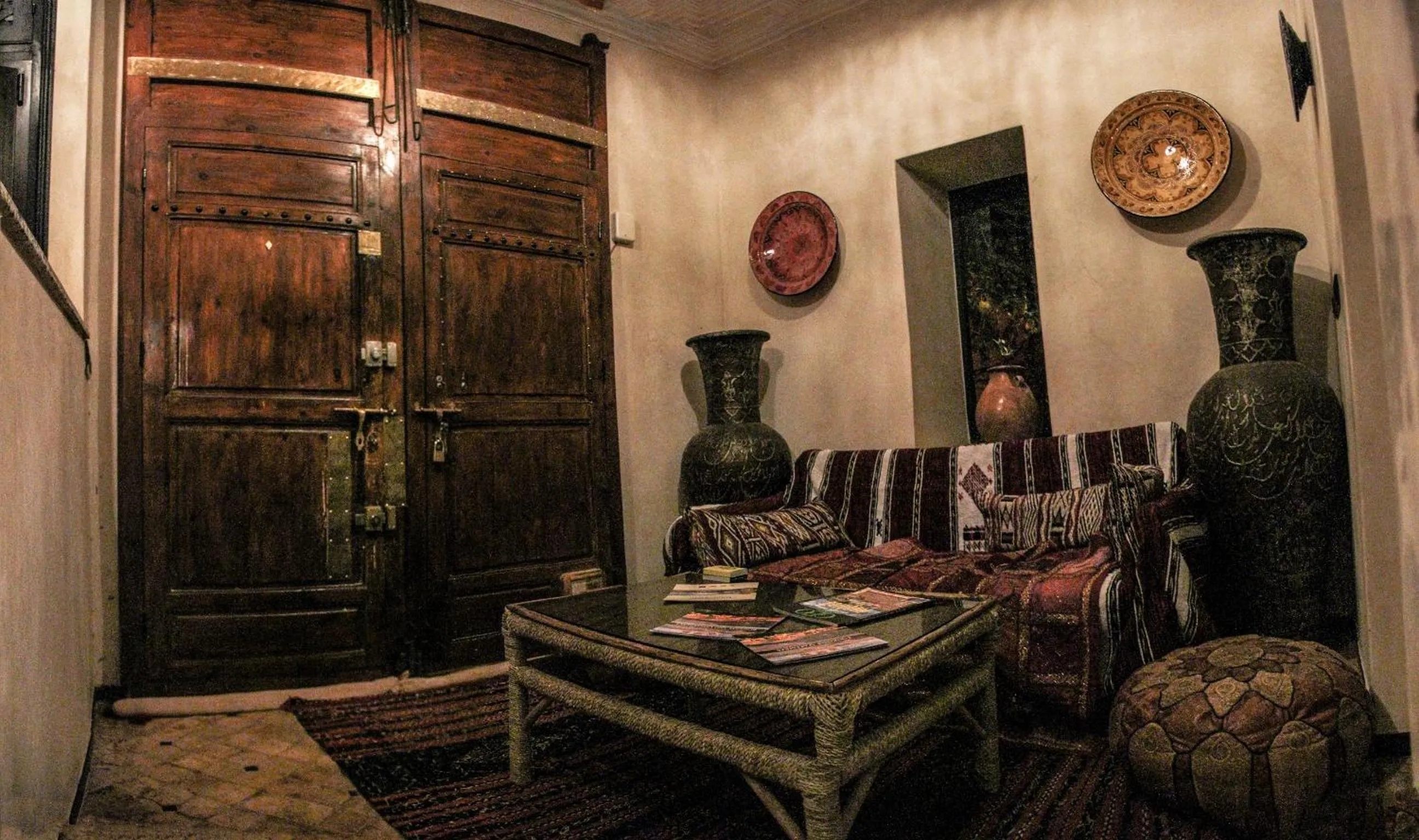 Seating area in Riad Tama & spa