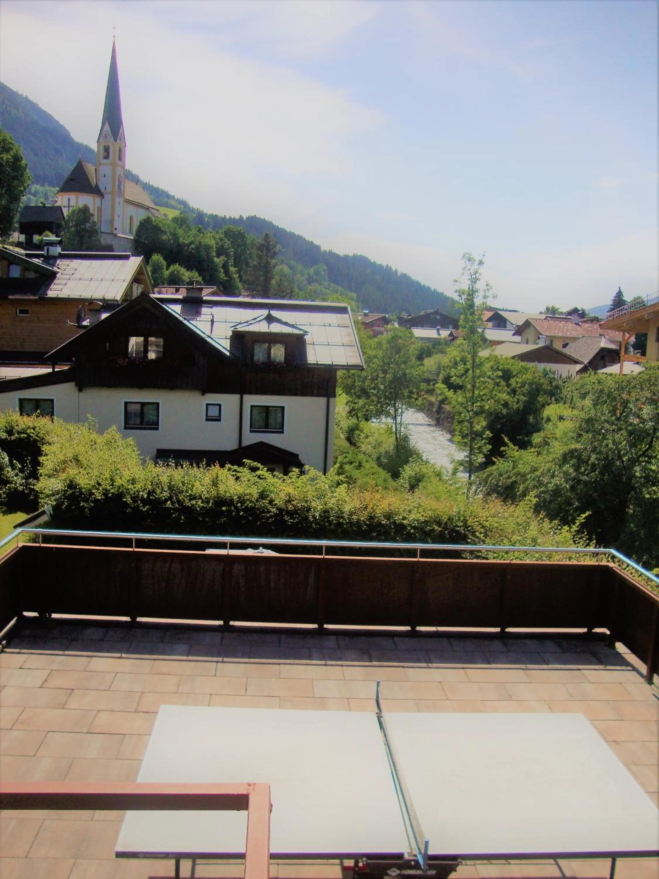 Balcony/Terrace in Gästehaus Roland