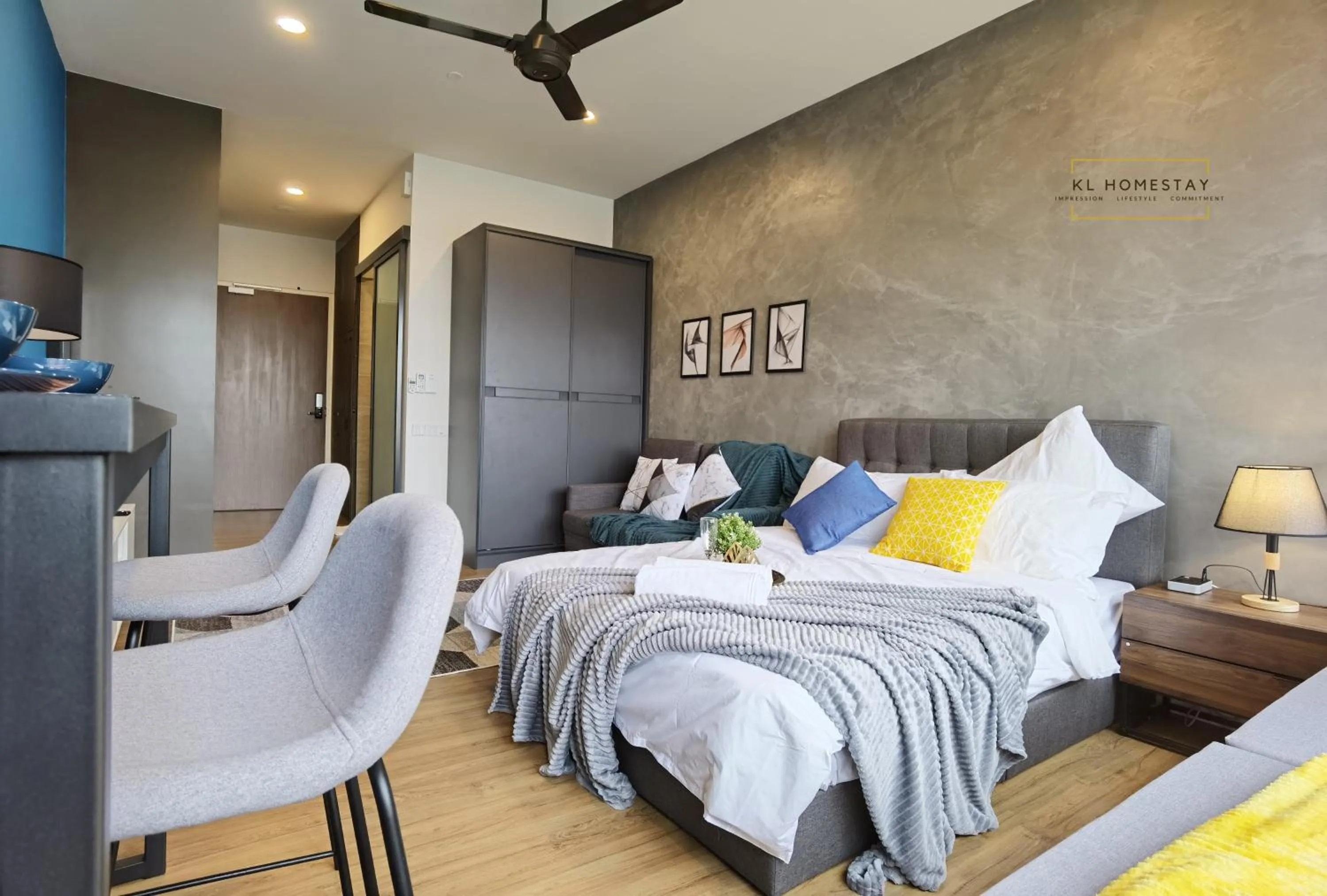 Bed in Ceylonz Suites by StayKL Stevvy