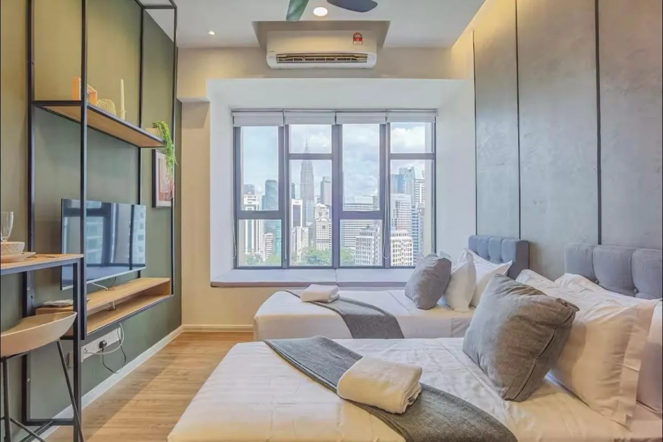 Bed in Ceylonz Suites by StayKL Stevvy