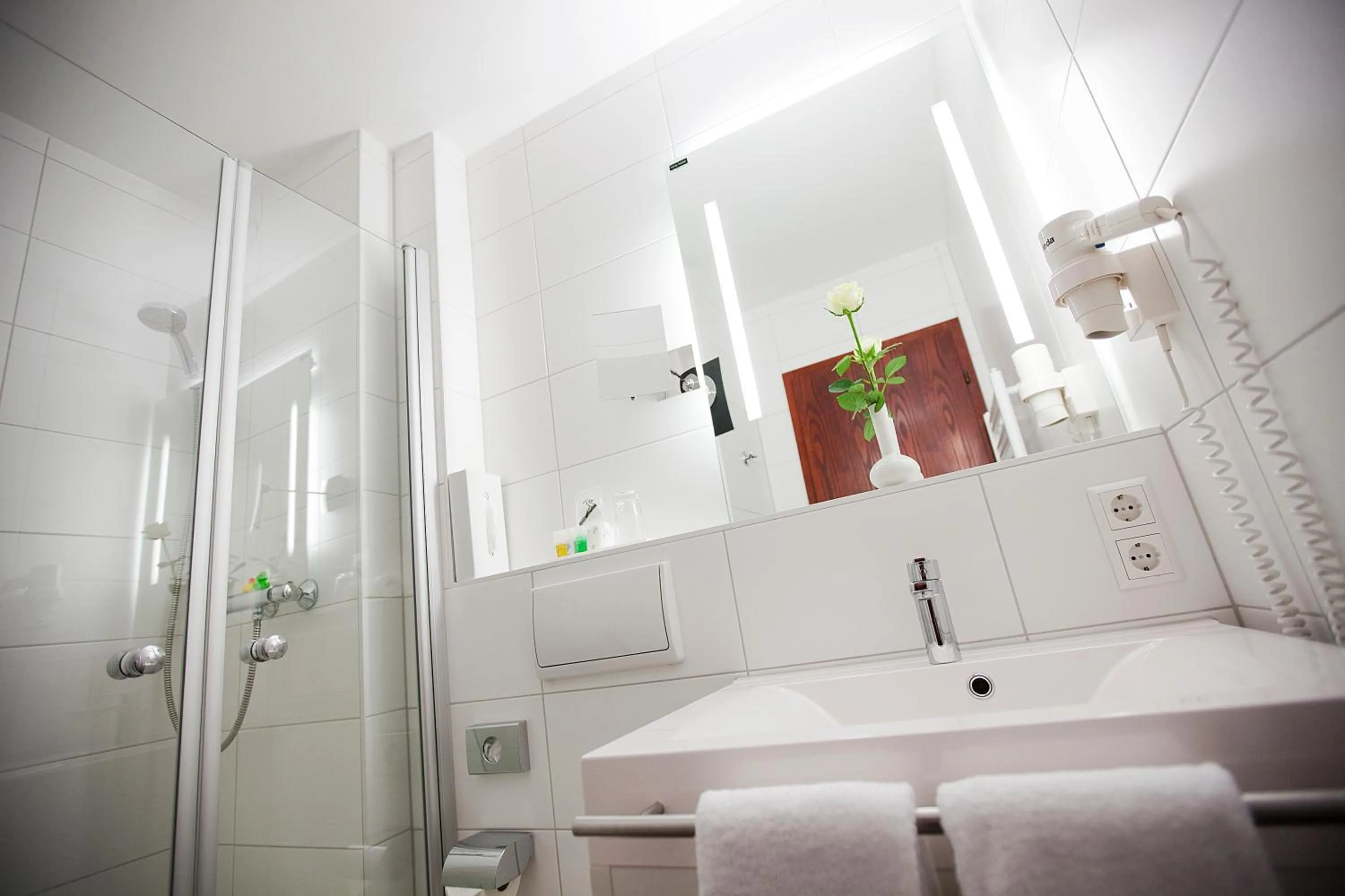 Bathroom in Hotel Krone OHG