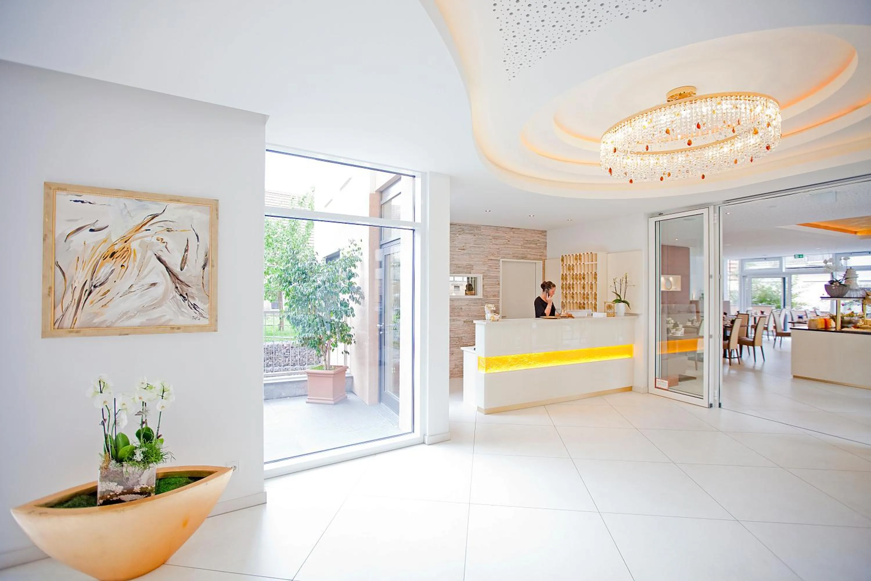 Lobby or reception in Hotel Krone OHG