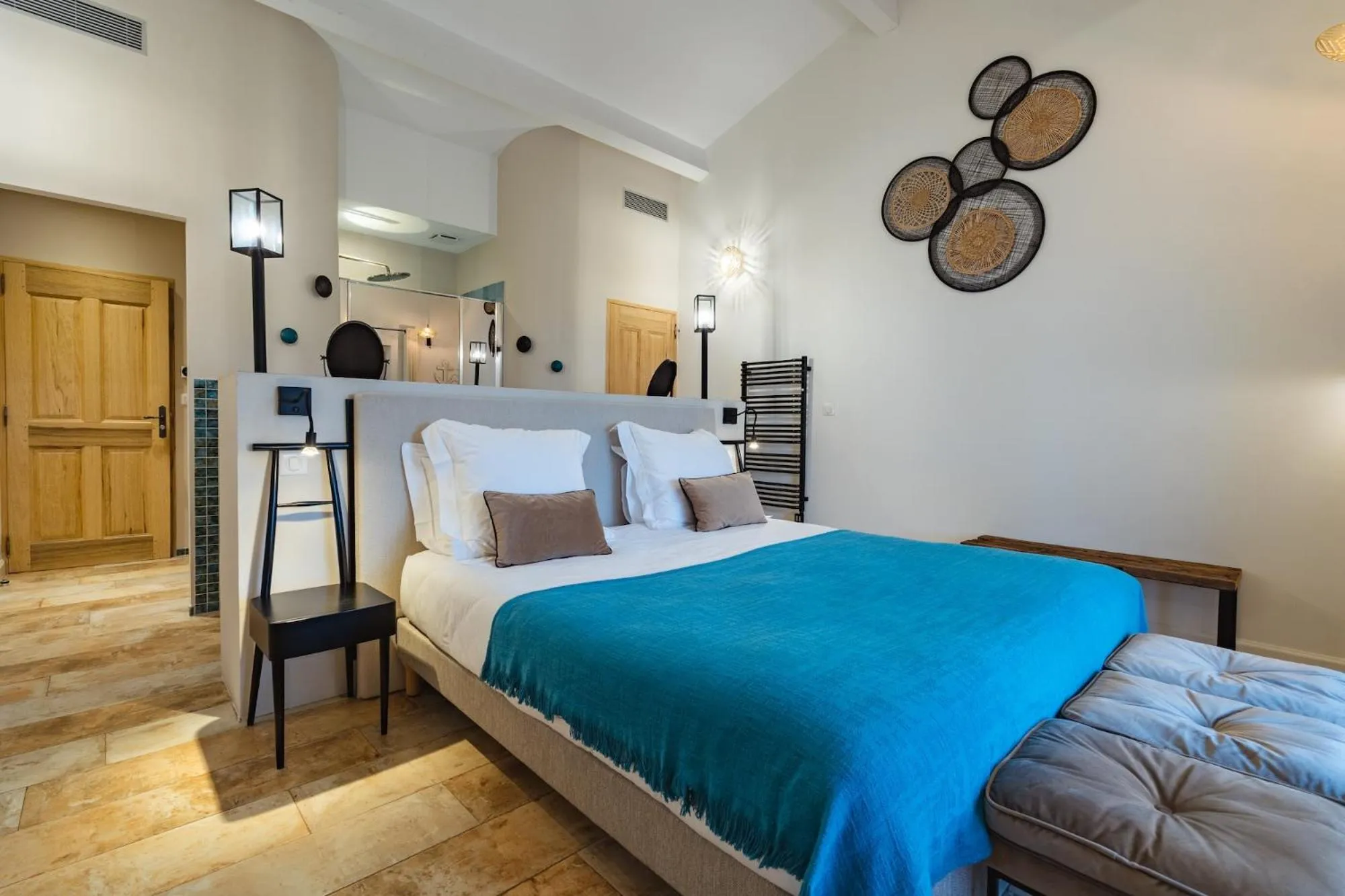 Bed in Mas du Couvin, maison d'hôtes en Camargue