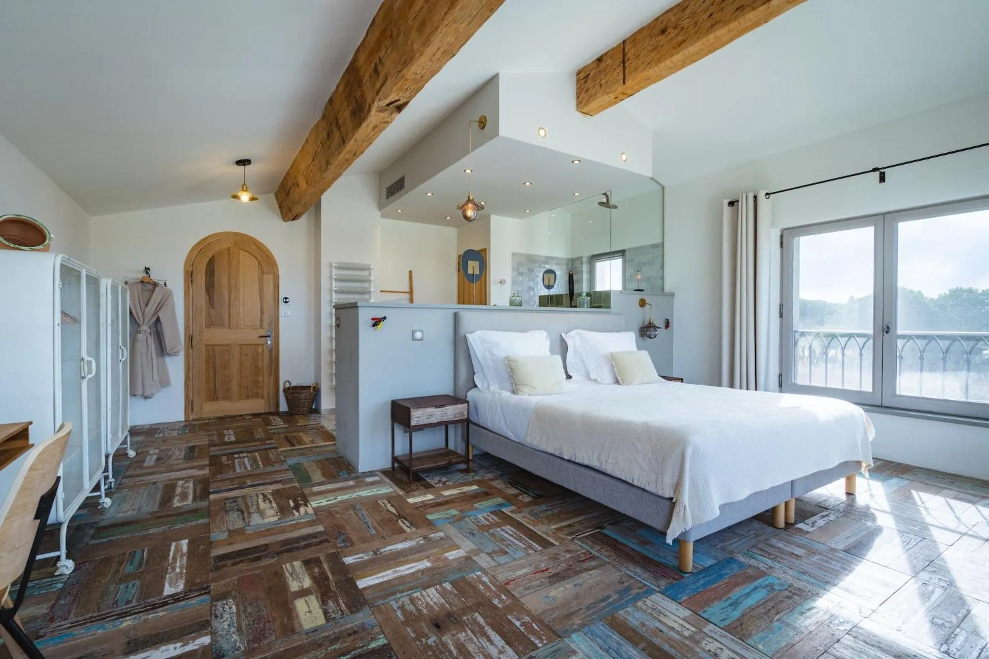 Bed in Mas du Couvin, maison d'hôtes en Camargue