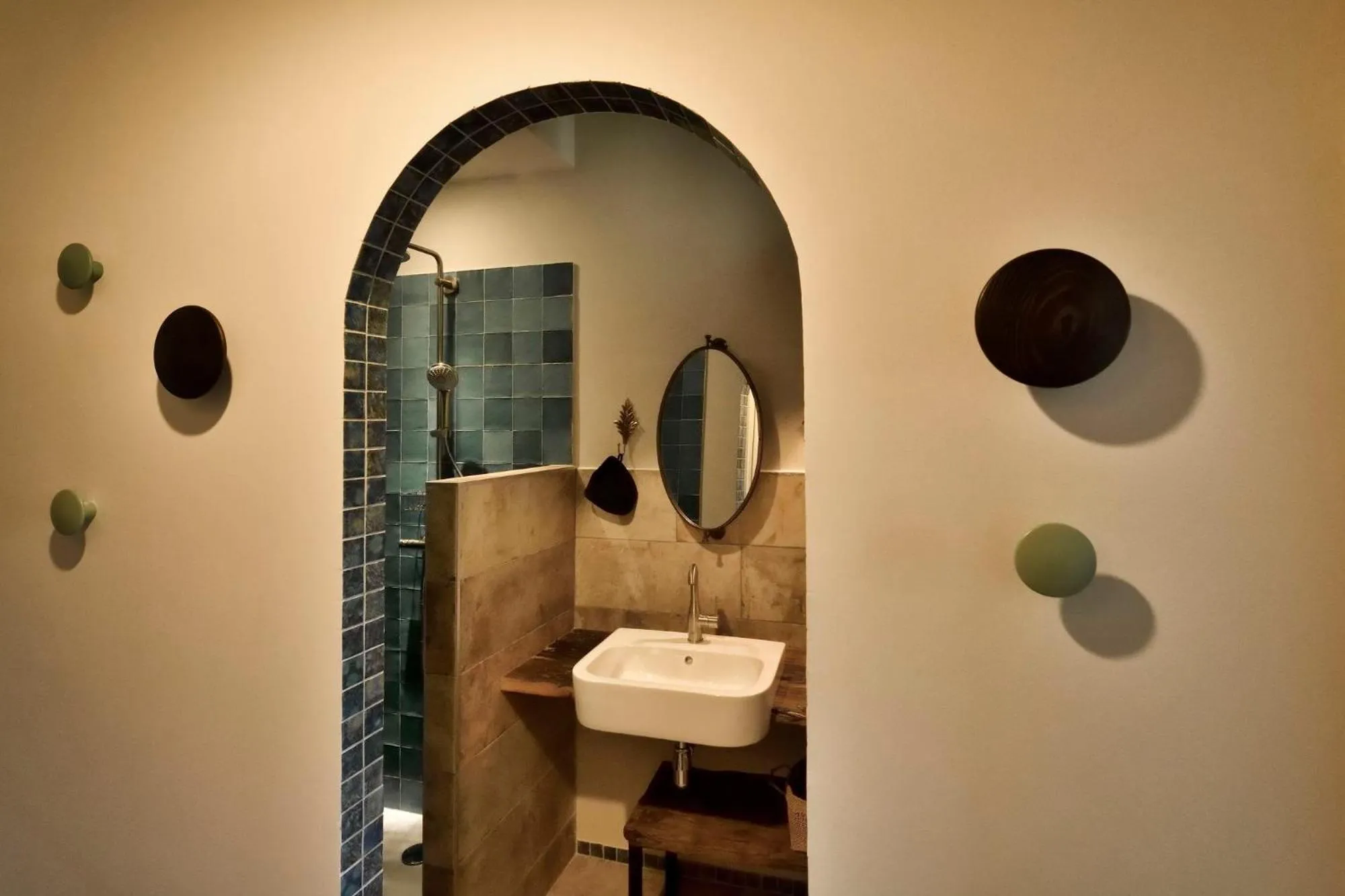 Bathroom in Mas du Couvin, maison d'hôtes en Camargue