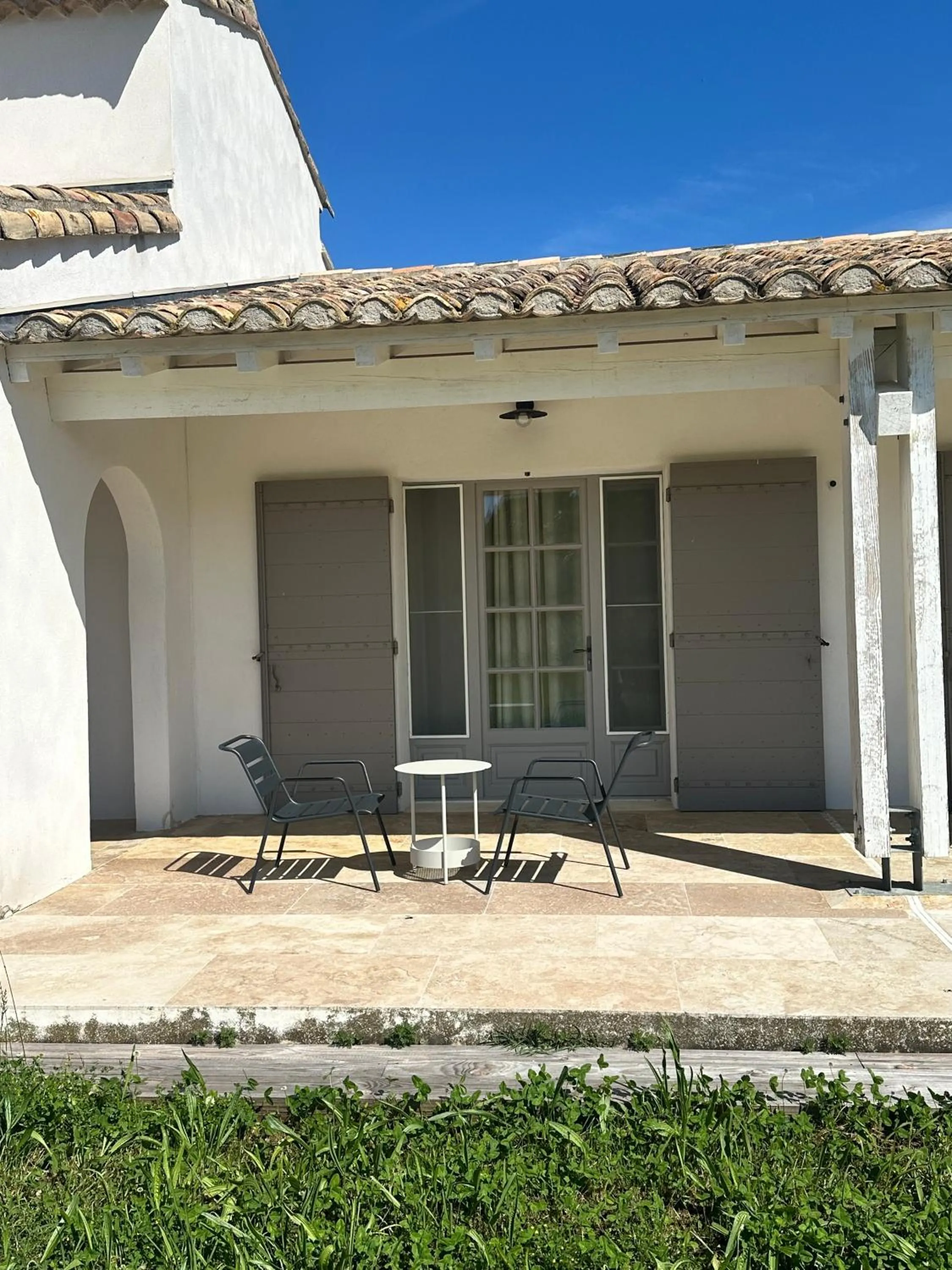 Balcony/Terrace in Mas du Couvin, maison d'hôtes en Camargue
