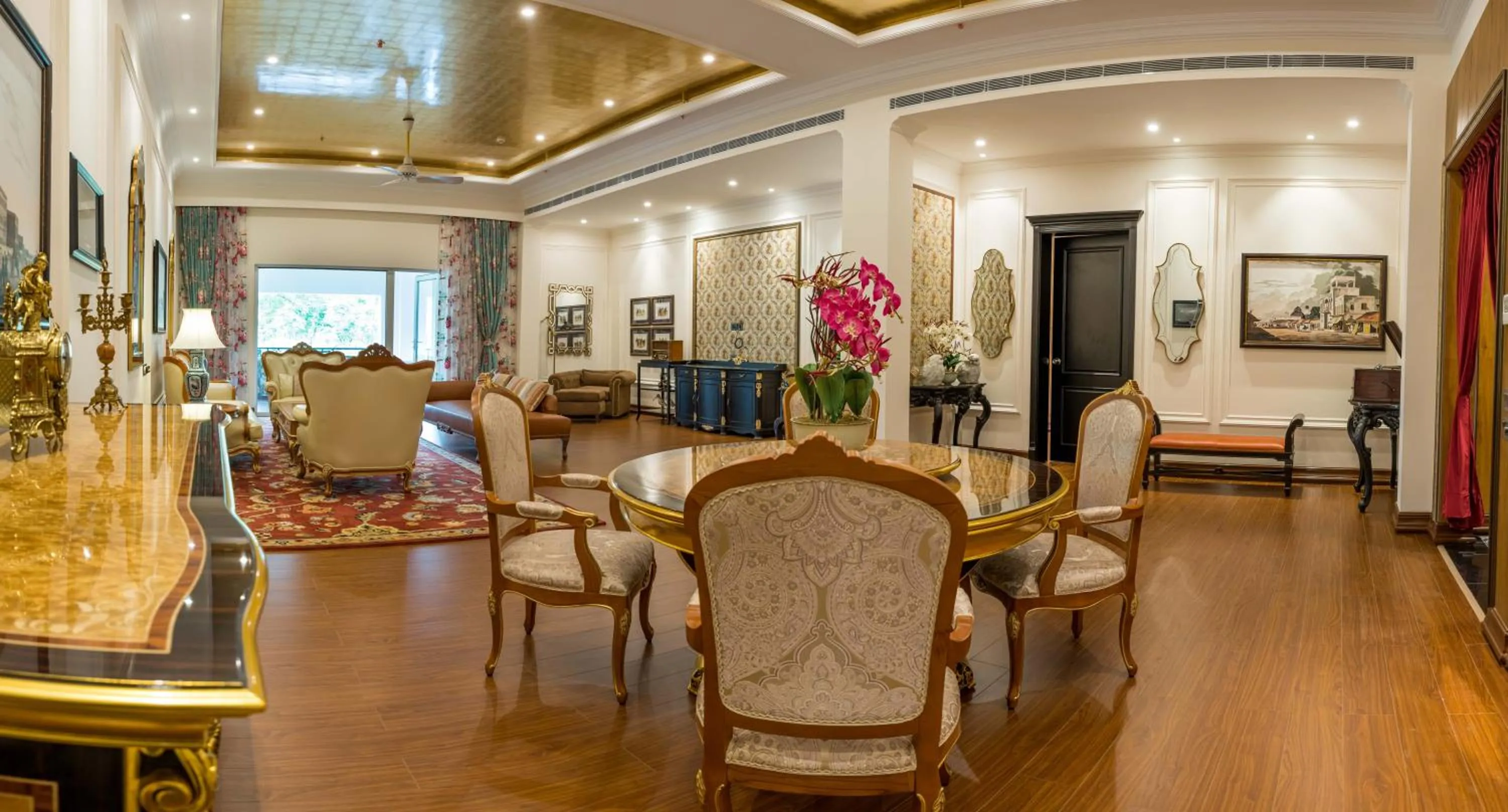 Seating area in MAYFAIR Tea Resort