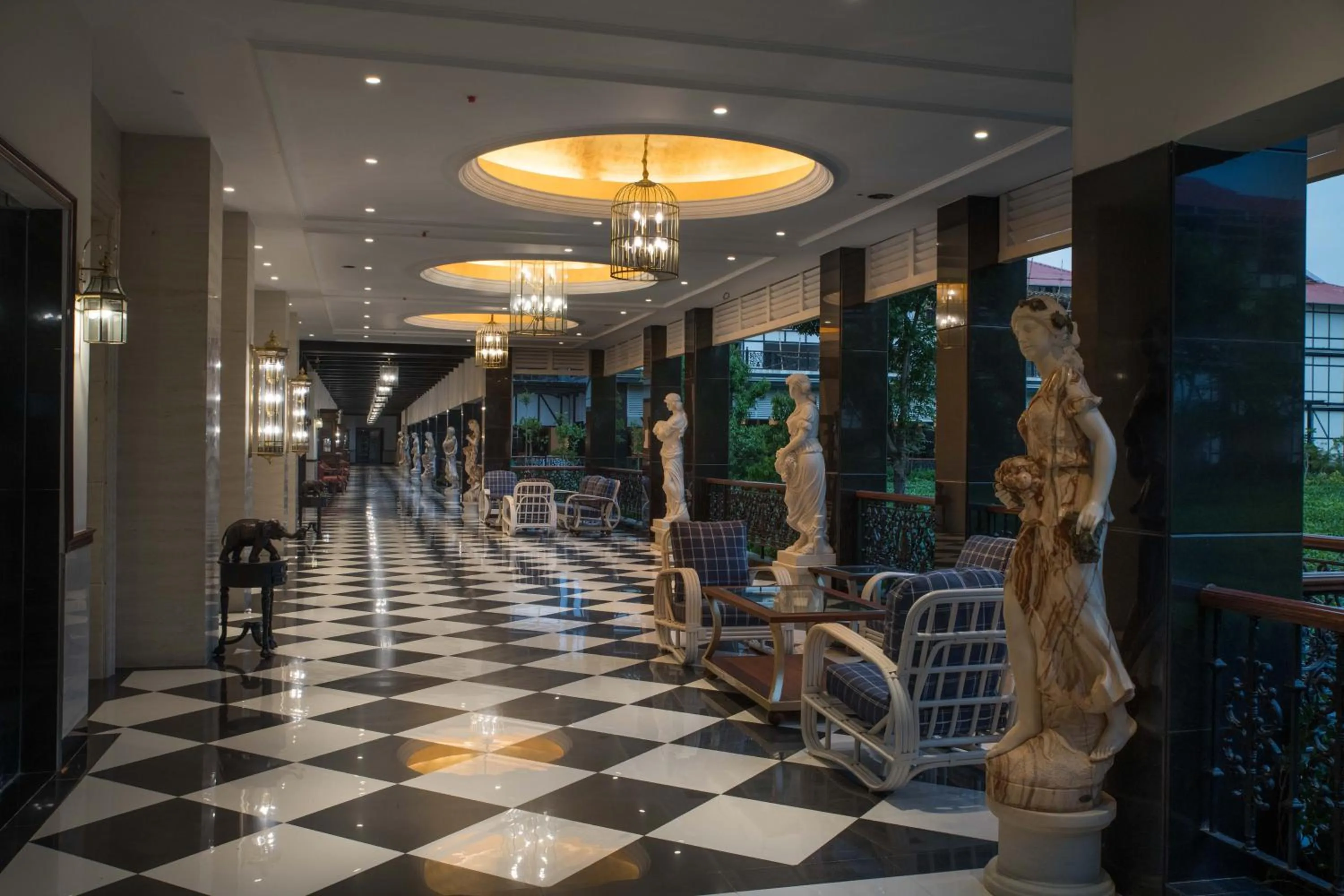 Seating area in MAYFAIR Tea Resort
